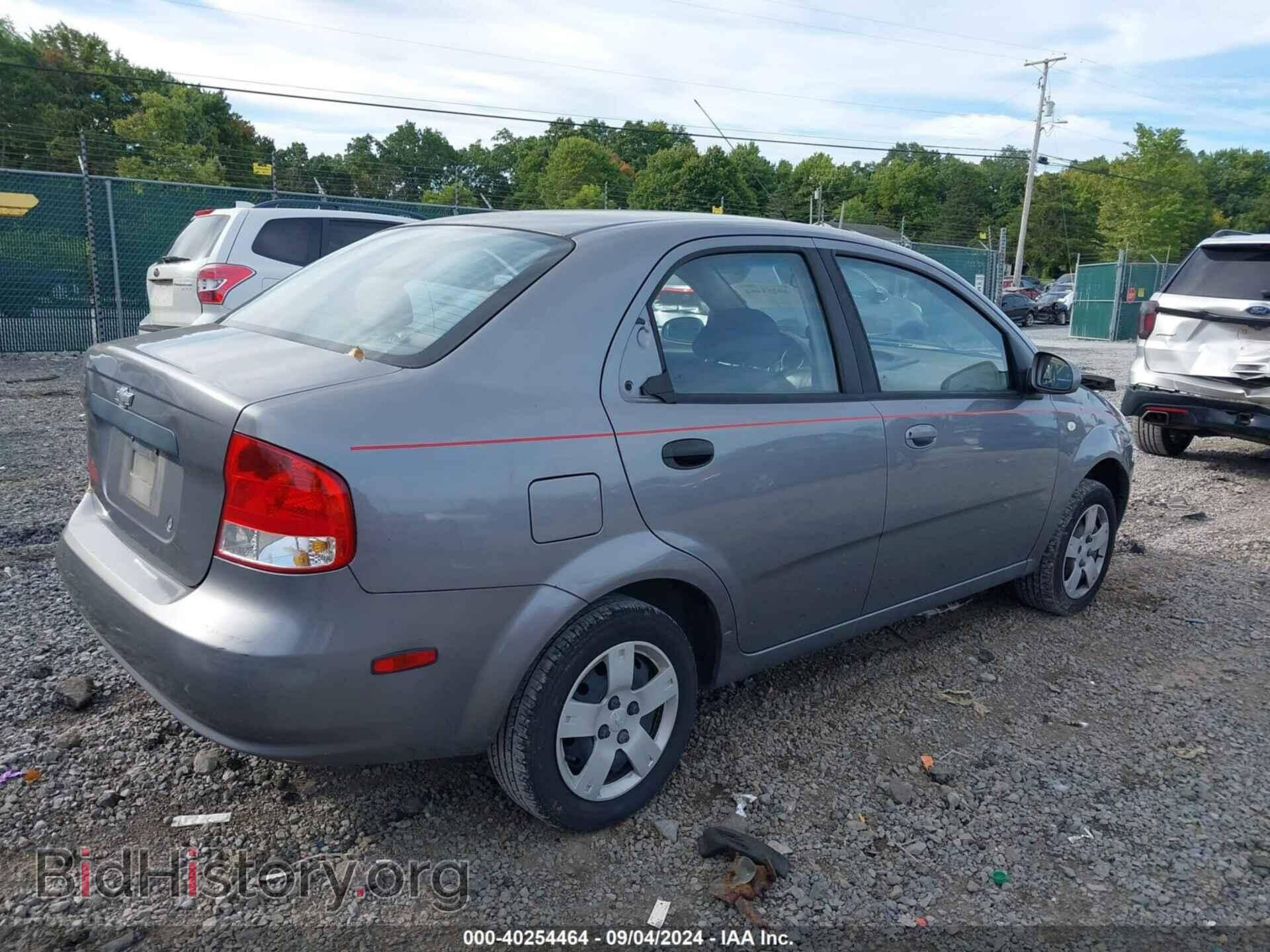 2006 CHEVROLET AVEO - VIN: KL1TD566X6B631076 - Фото 4