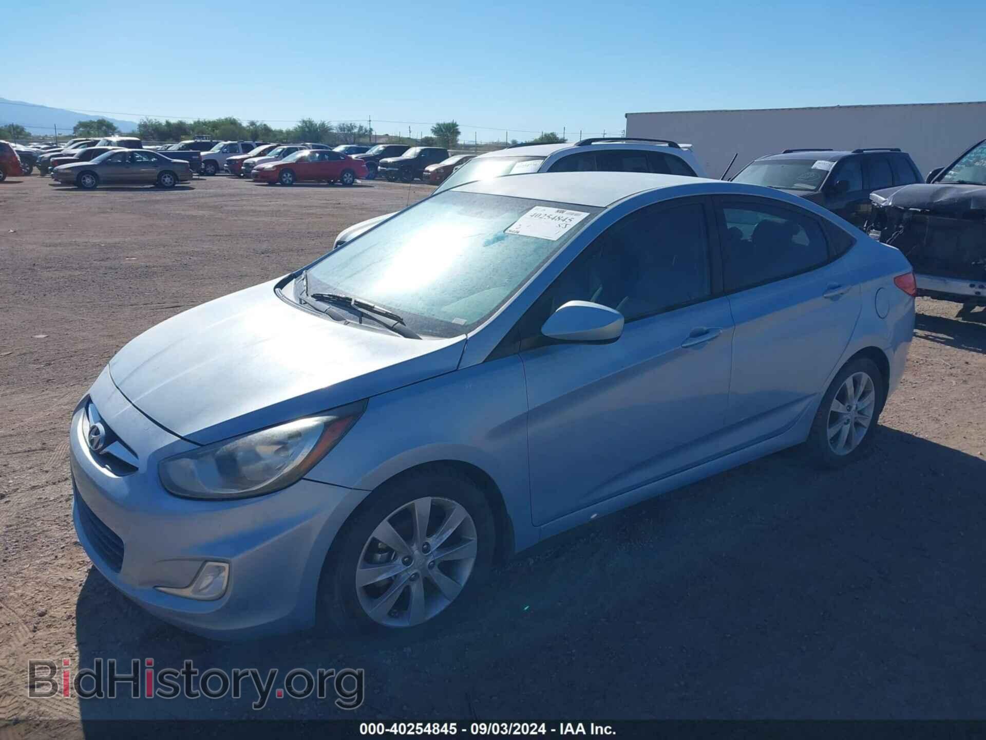 2012 HYUNDAI ACCENT - VIN: KMHCU4AE7CU183148 - Фото 2