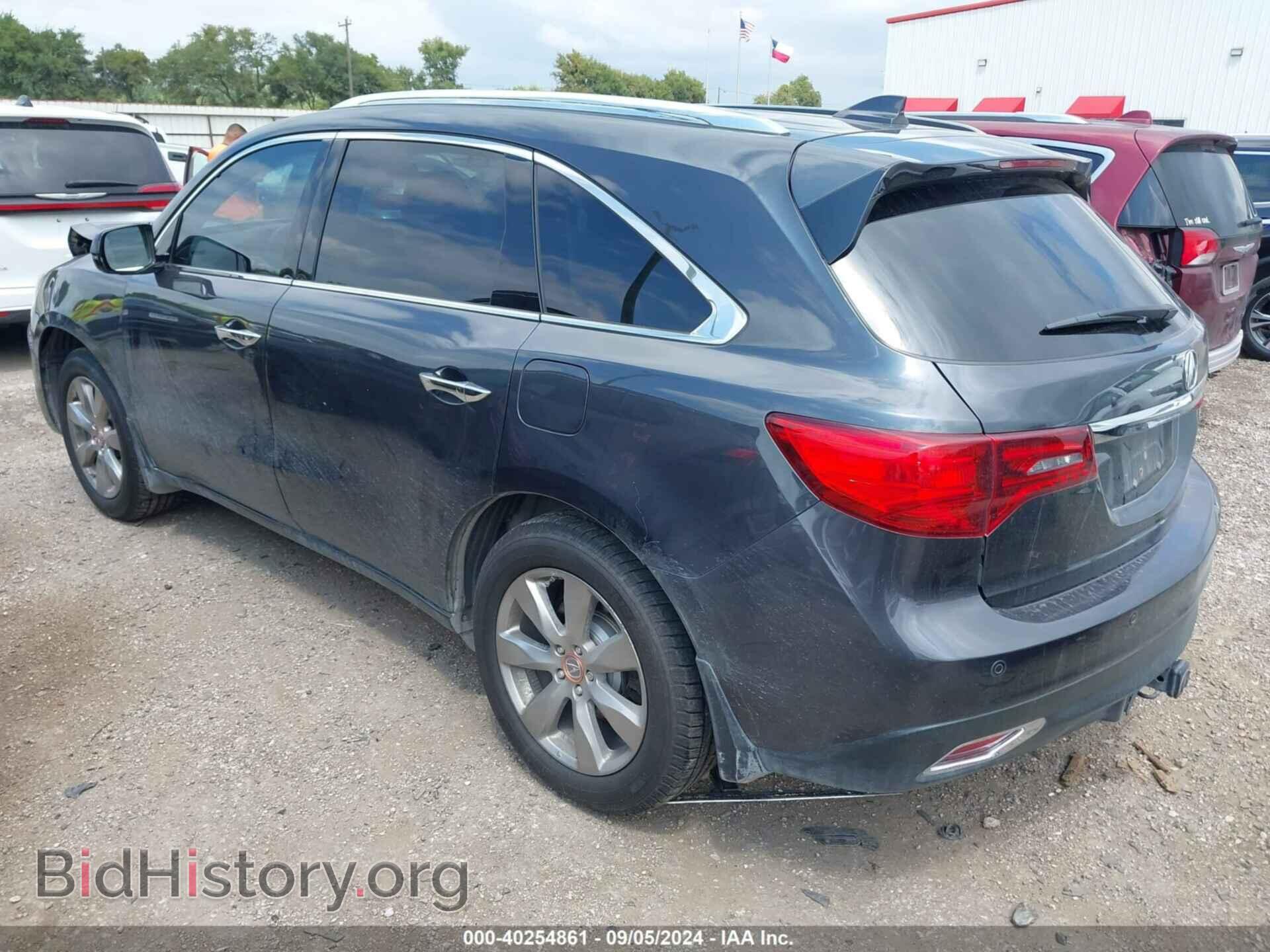 2014 ACURA MDX - VIN: 5FRYD4H85EB010250 - Фото 3