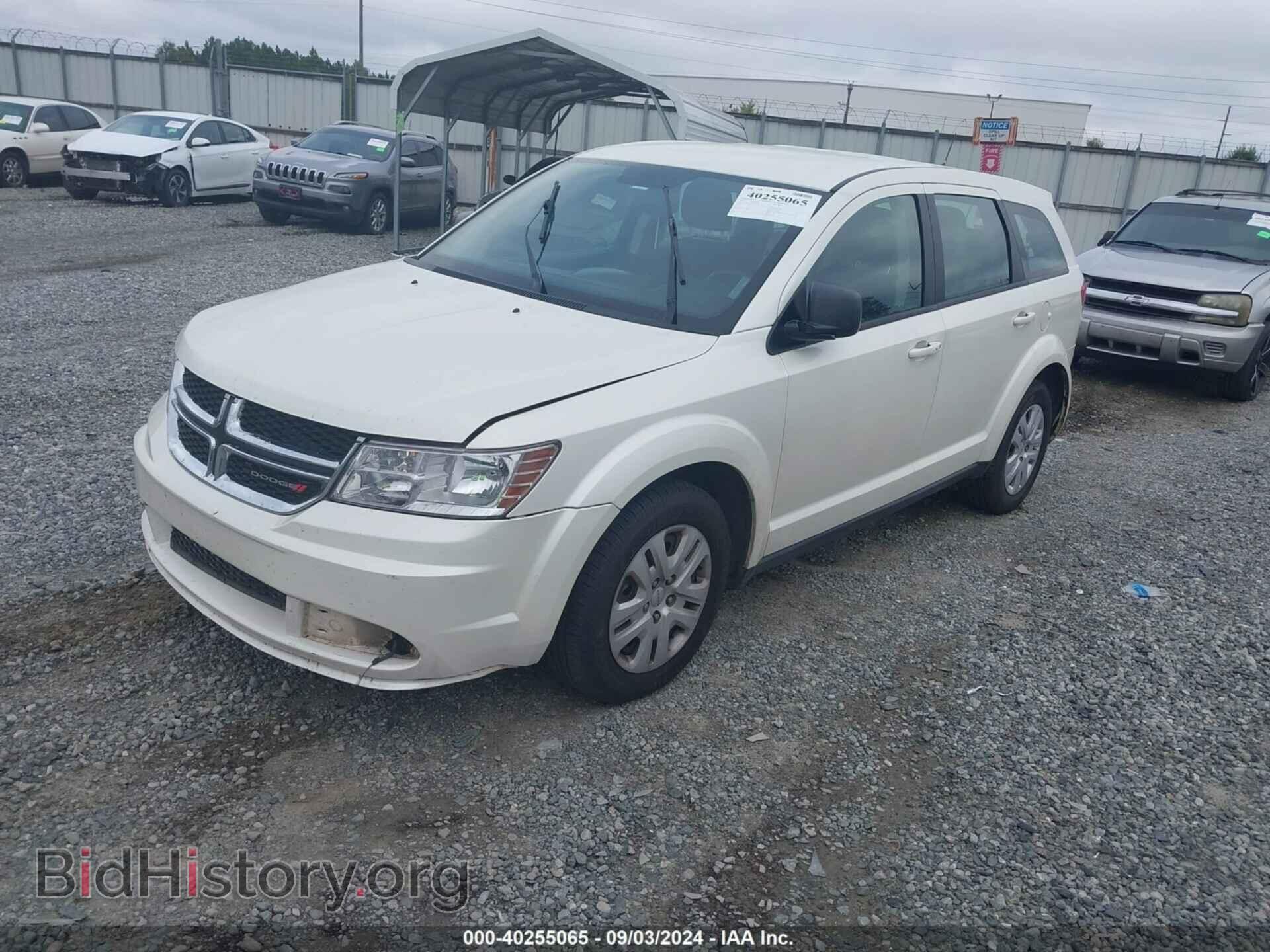 2014 DODGE JOURNEY - VIN: 3C4PDCAB3ET197566 - Фото 2