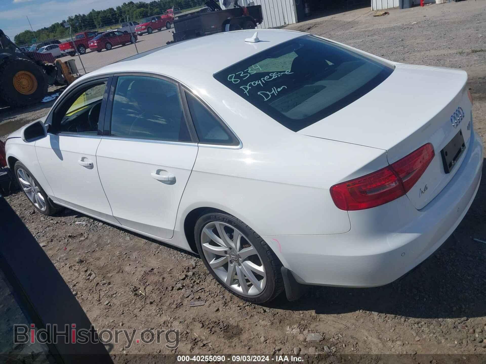 2013 AUDI A4 - VIN: WAUFFAFL0DN028211 - Фото 3