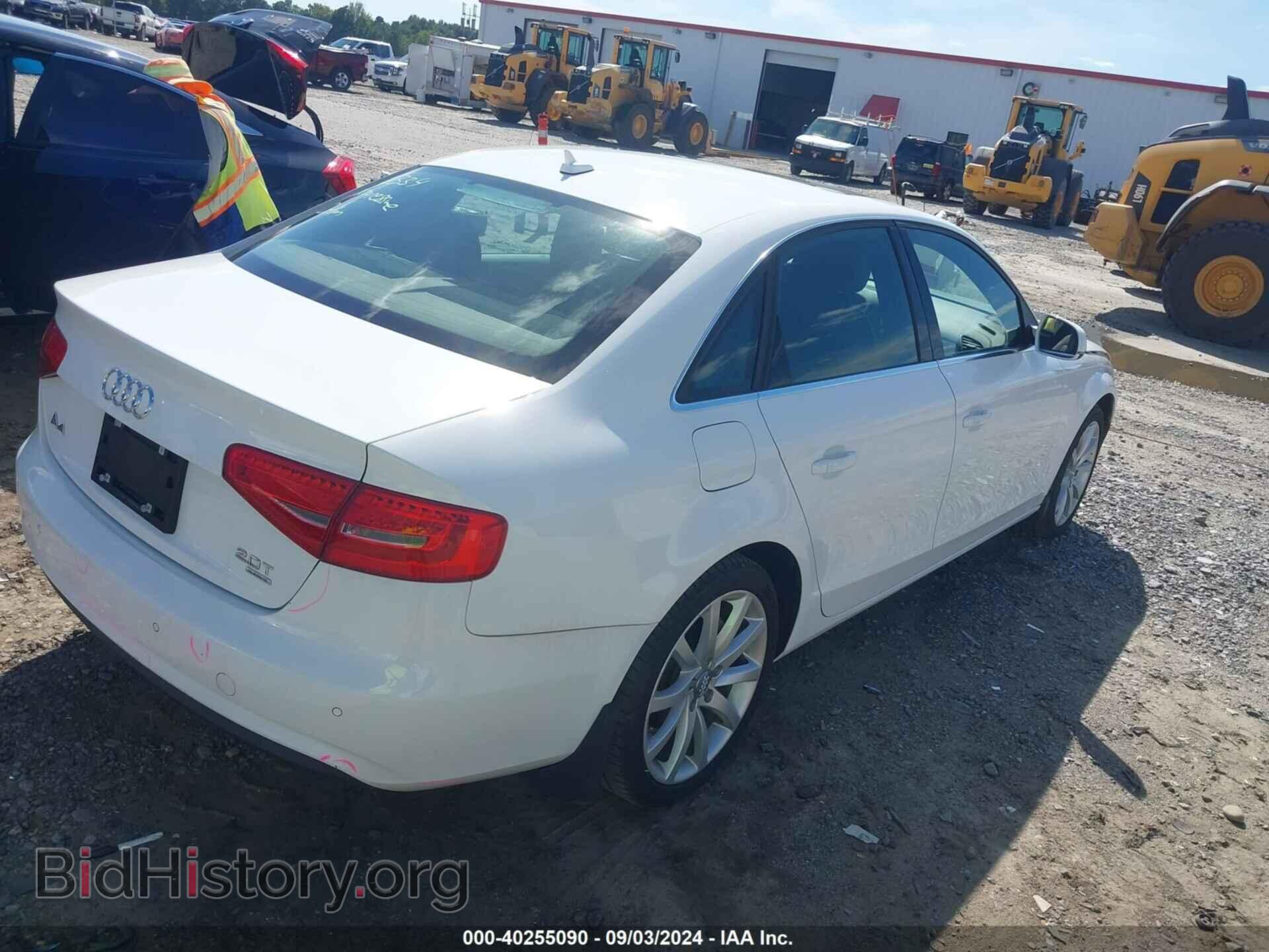 2013 AUDI A4 - VIN: WAUFFAFL0DN028211 - Фото 4