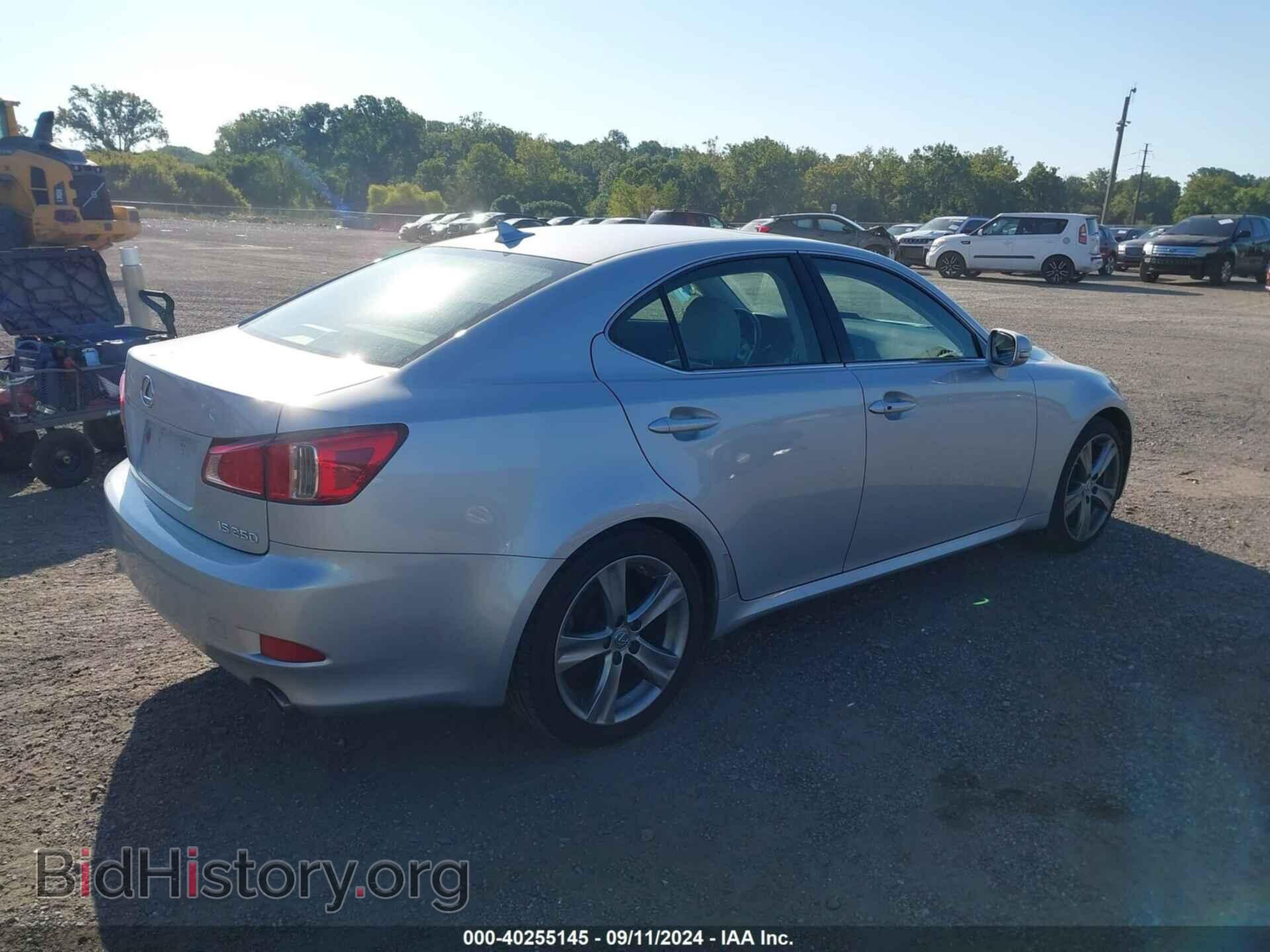 2012 LEXUS IS 250 - VIN: JTHBF5C20C5161861 - Фото 4