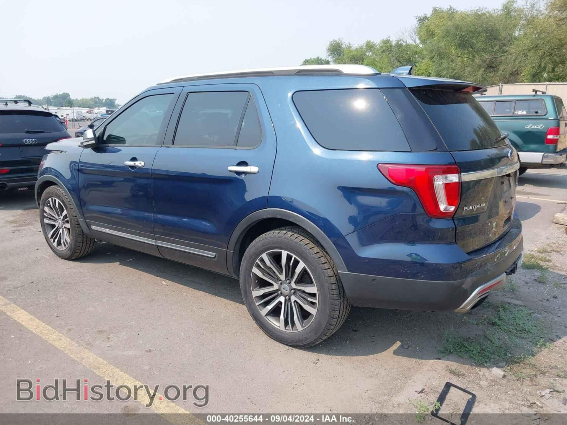 2016 FORD EXPLORER - VIN: 1FM5K8HT2GGD13626 - Photo 3