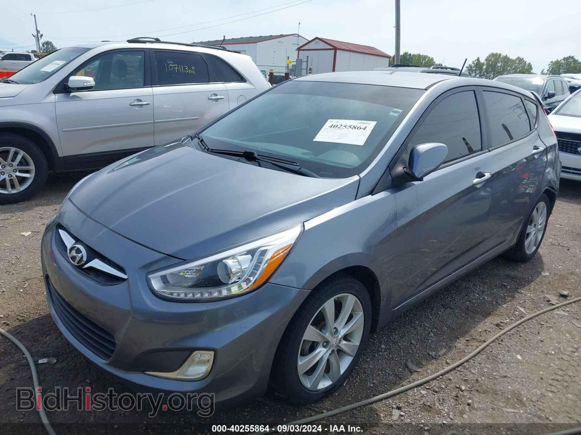 2014 HYUNDAI ACCENT - VIN: KMHCU5AE4EU190275 - Фото 2
