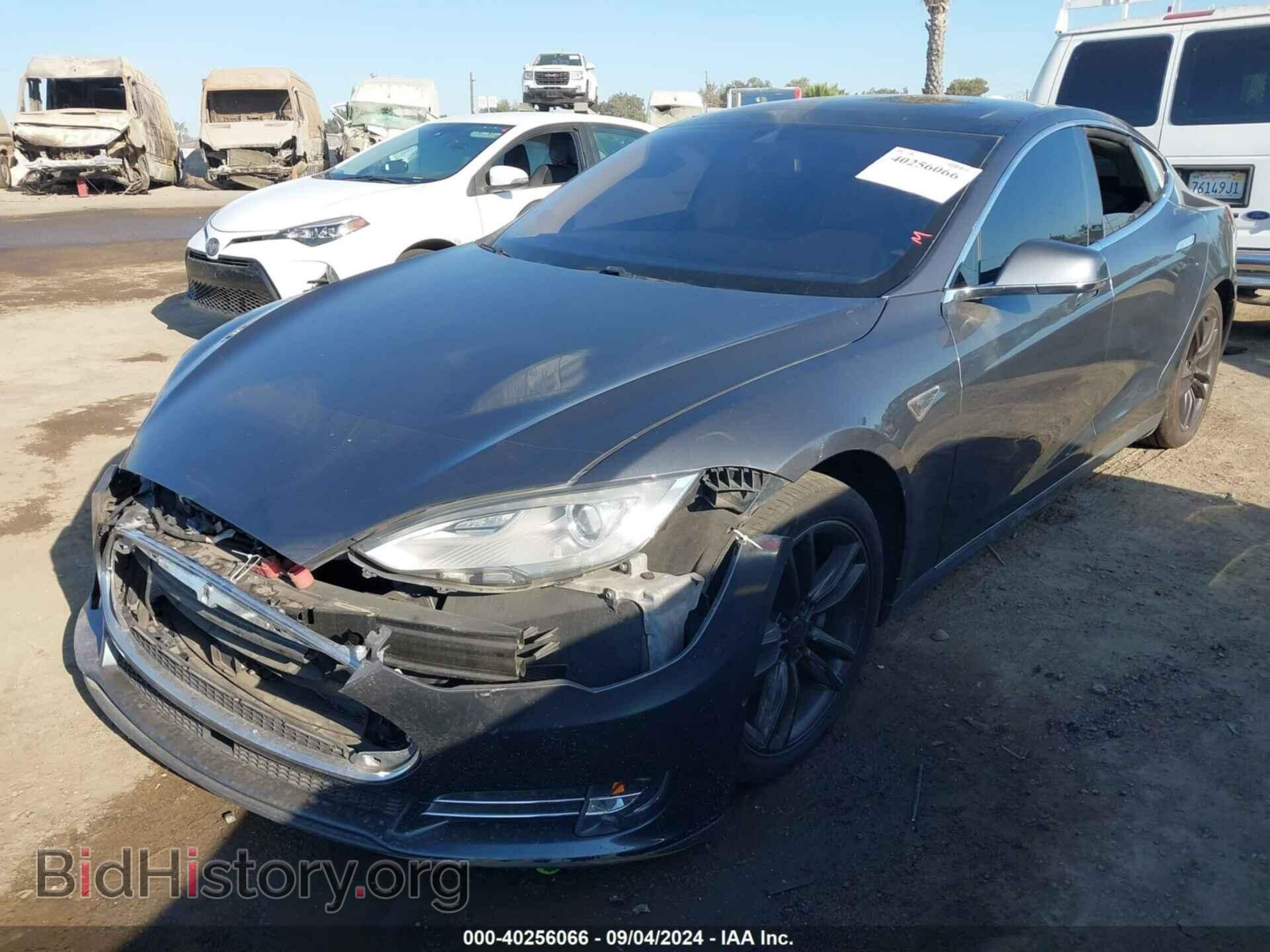 2014 TESLA MODEL S - VIN: 5YJSA1H19EFP61630 - Фото 2