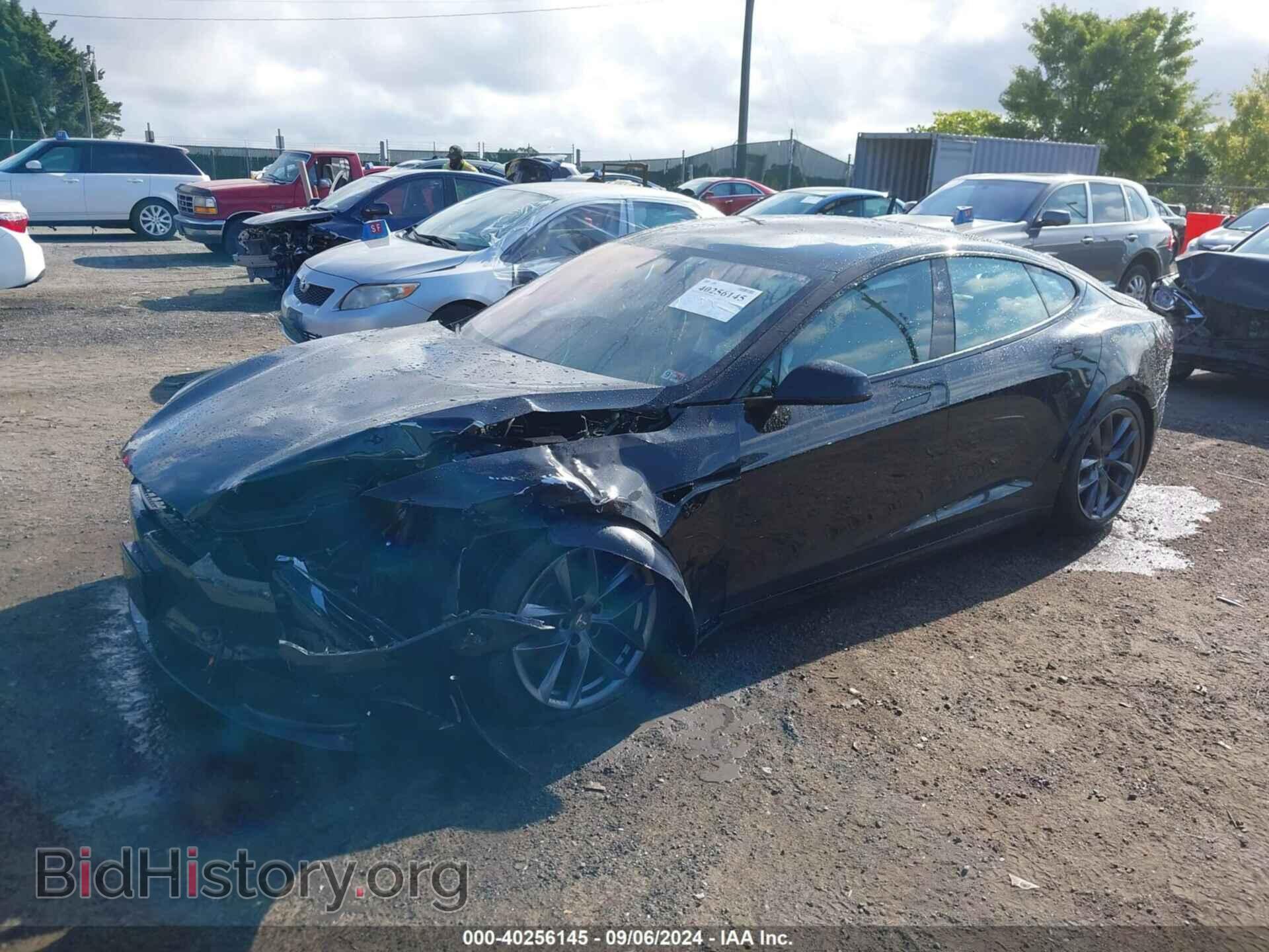 2022 TESLA MODEL S - VIN: 5YJSA1E64NF486989 - Фото 2