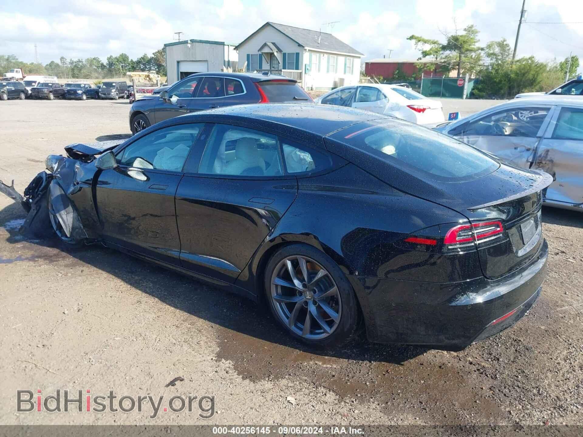2022 TESLA MODEL S - VIN: 5YJSA1E64NF486989 - Фото 3