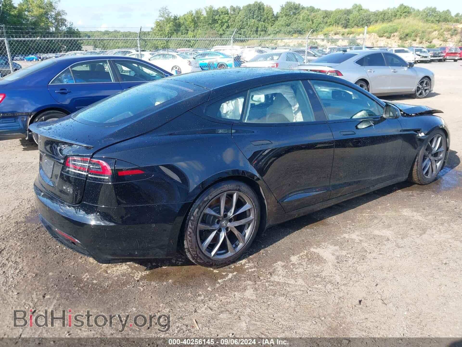 2022 TESLA MODEL S - VIN: 5YJSA1E64NF486989 - Фото 4