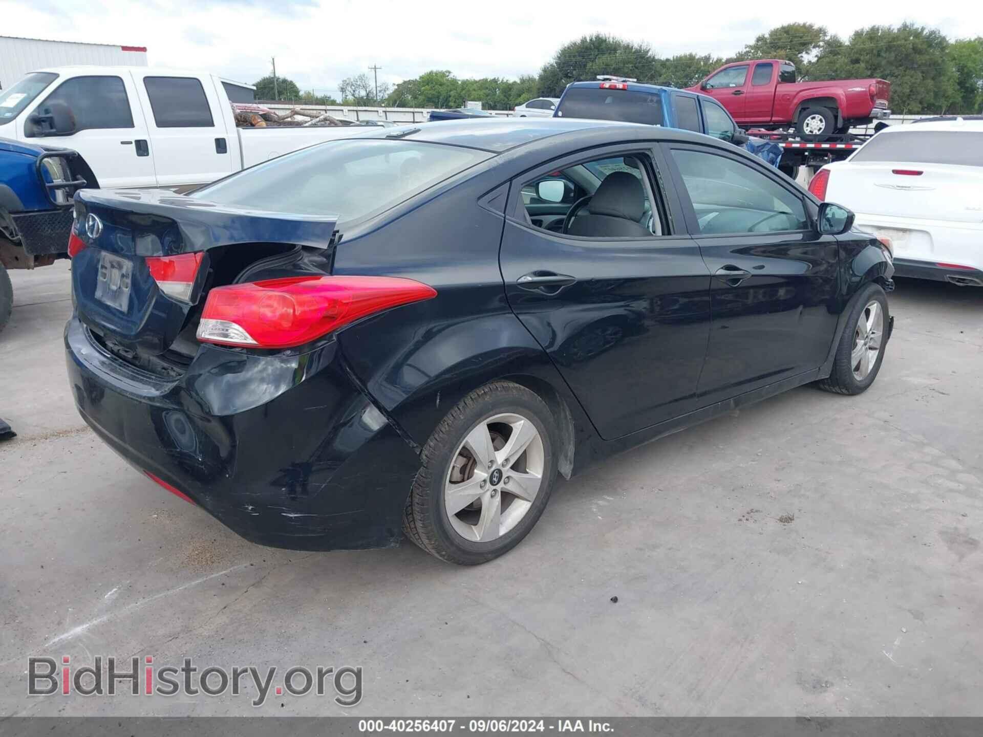 2012 HYUNDAI ELANTRA - VIN: 5NPDH4AE9CH082877 - Фото 4