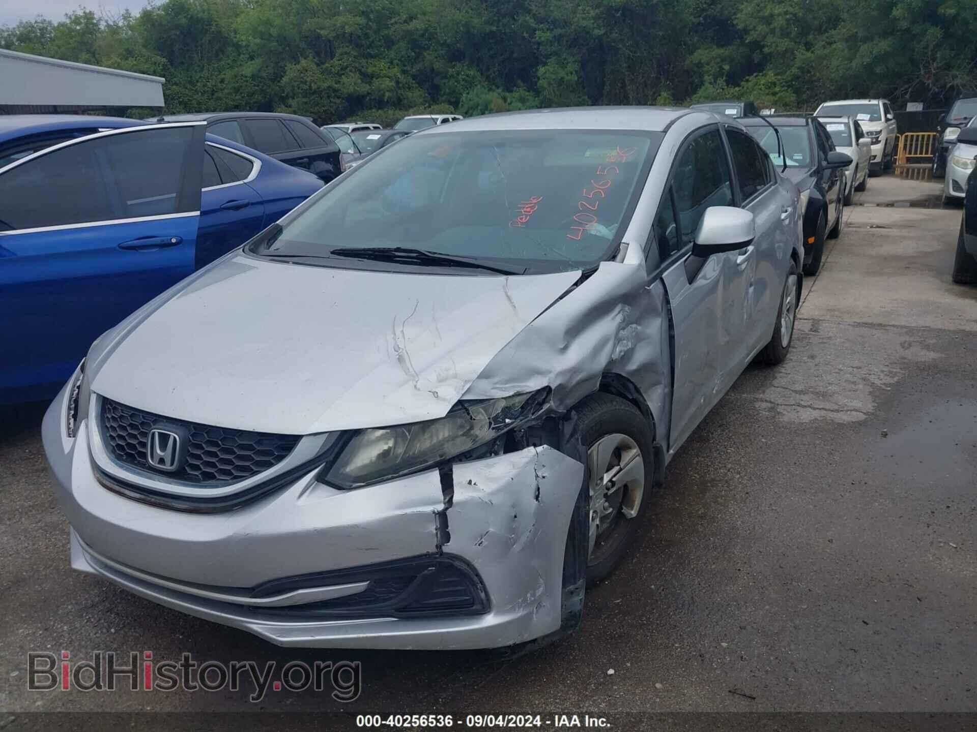 2013 HONDA CIVIC - VIN: 19XFB2F54DE097882 - Фото 2