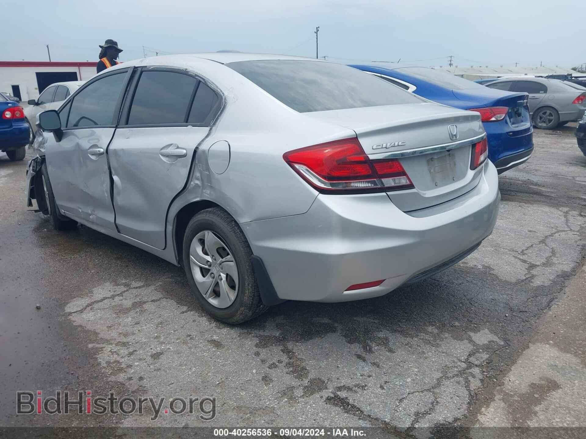 2013 HONDA CIVIC - VIN: 19XFB2F54DE097882 - Фото 3