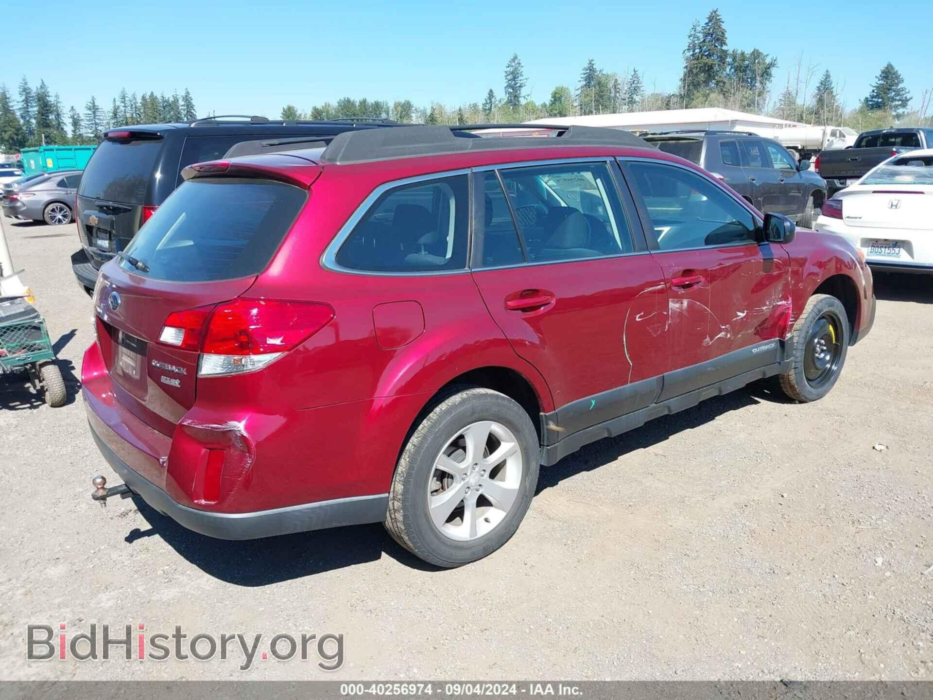 2014 SUBARU OUTBACK - VIN: 4S4BRBAC7E3321036 - Фото 4