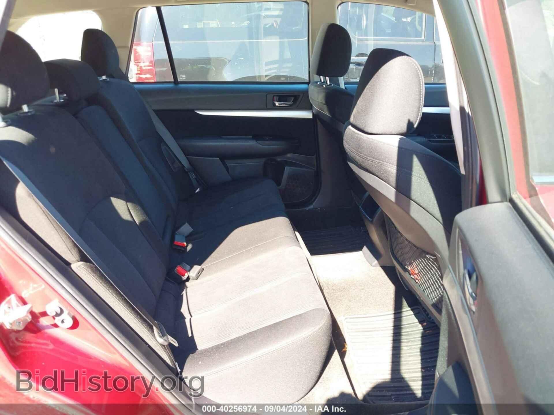 2014 SUBARU OUTBACK - VIN: 4S4BRBAC7E3321036 - Фото 8