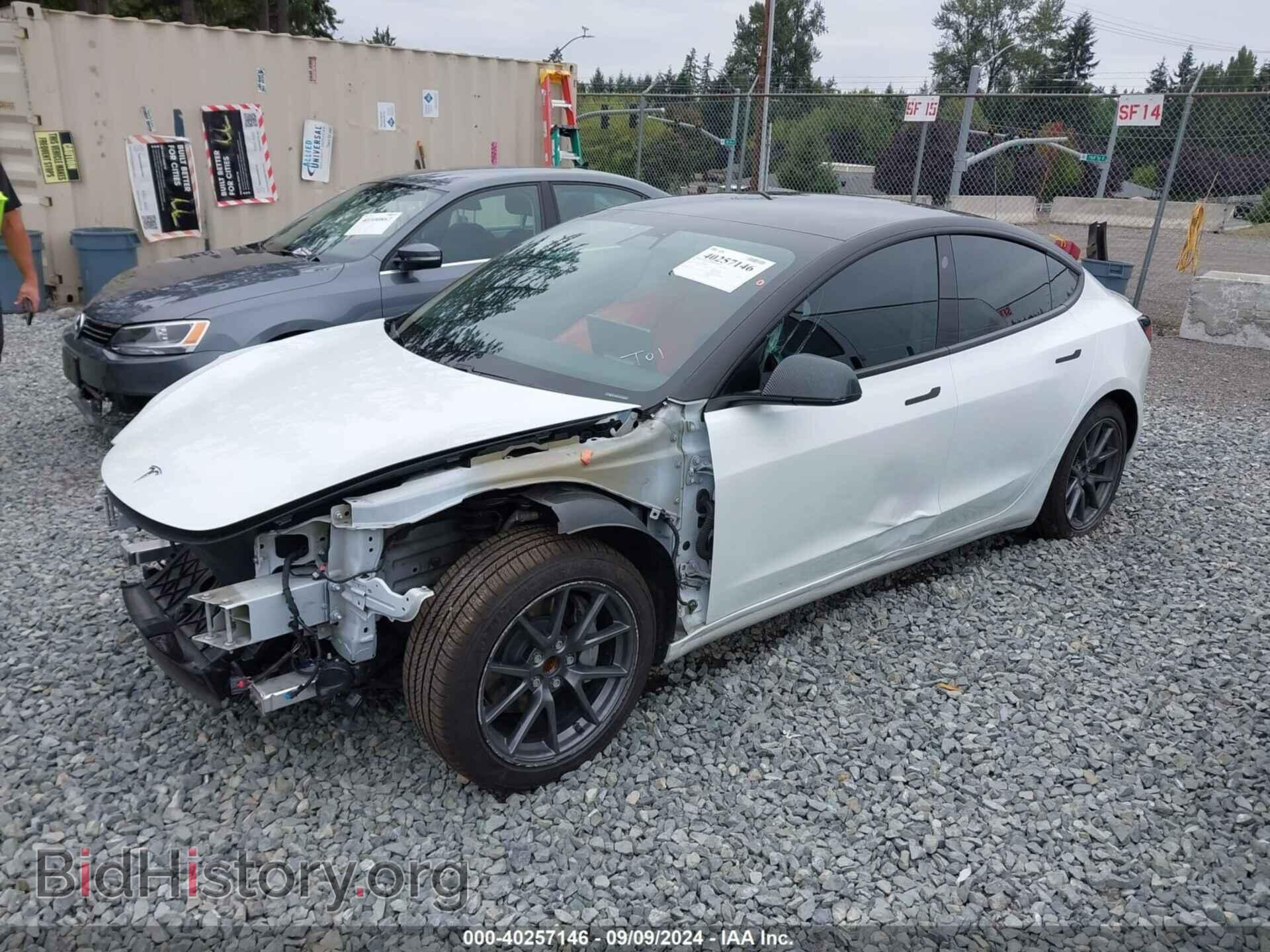 2021 TESLA MODEL 3 - VIN: 5YJ3E1EA4MF929878 - Фото 2