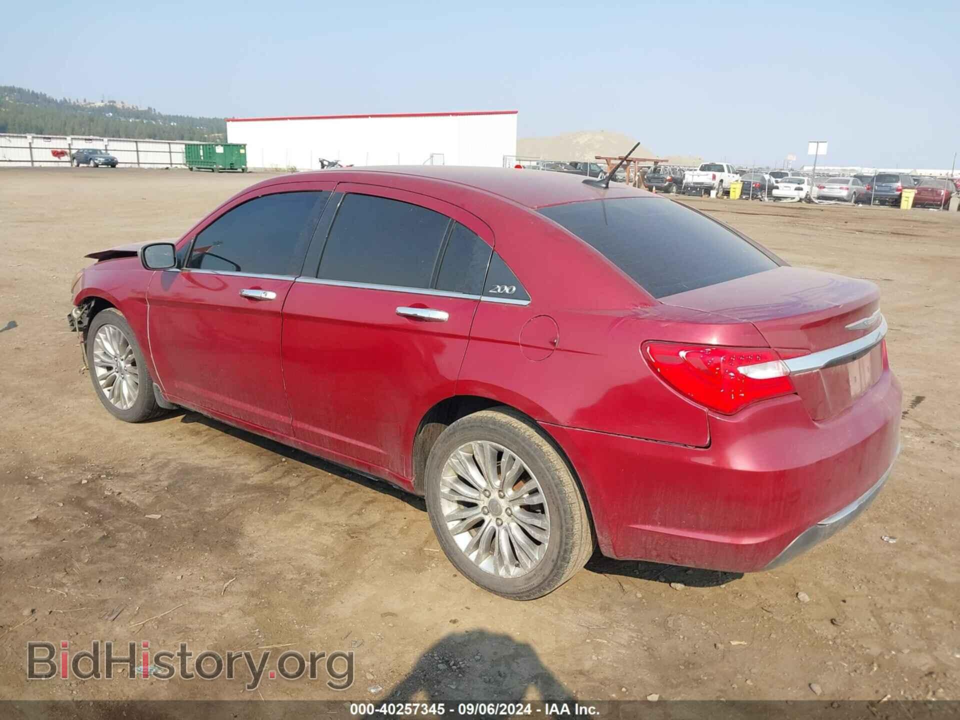 2013 CHRYSLER 200 - VIN: 1C3CCBCG3DN540223 - Фото 3