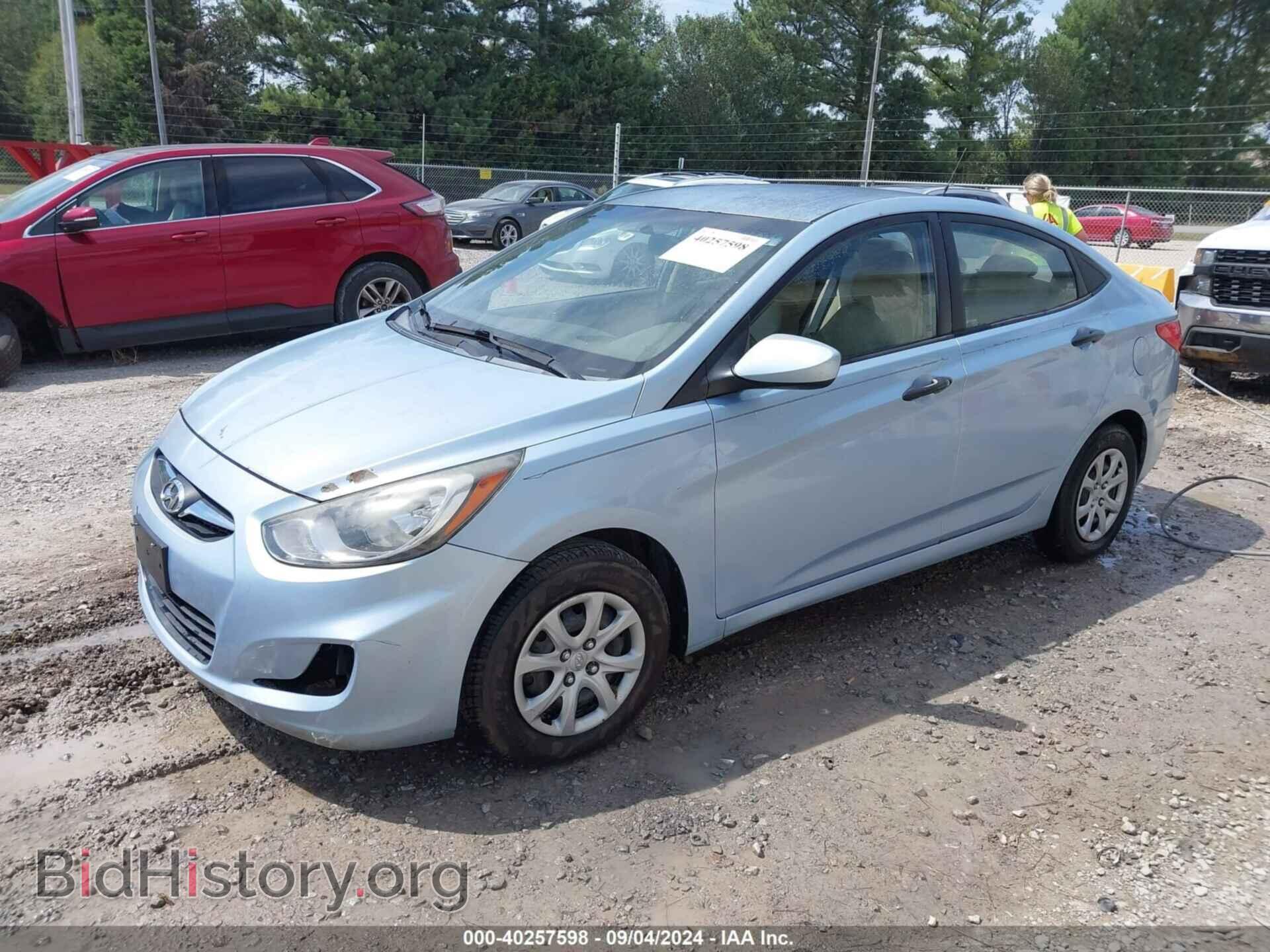 2012 HYUNDAI ACCENT - VIN: KMHCT4AE9CU047042 - Фото 2