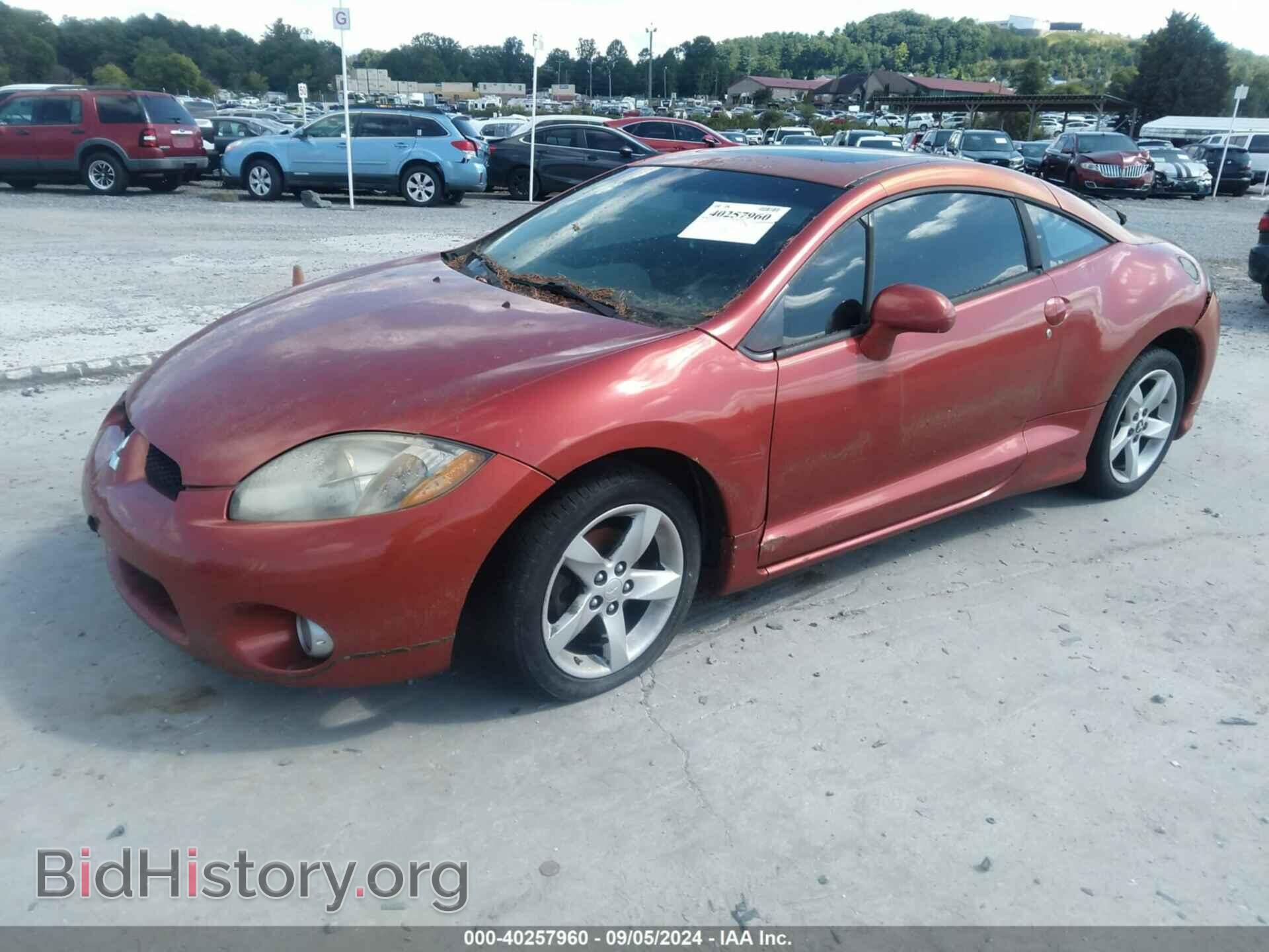 2007 MITSUBISHI ECLIPSE - VIN: 4A3AK24F57E013863 - Фото 2