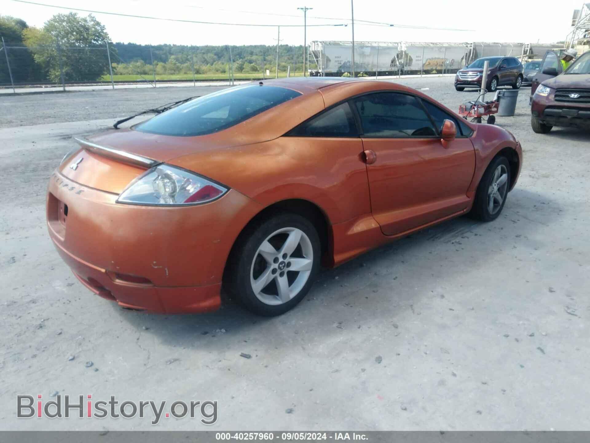 2007 MITSUBISHI ECLIPSE - VIN: 4A3AK24F57E013863 - Фото 4