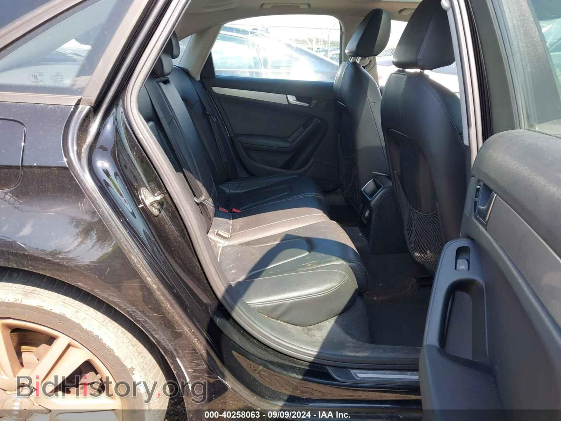 2011 AUDI A4 - VIN: WAUBFAFL0BA086449 - Фото 8