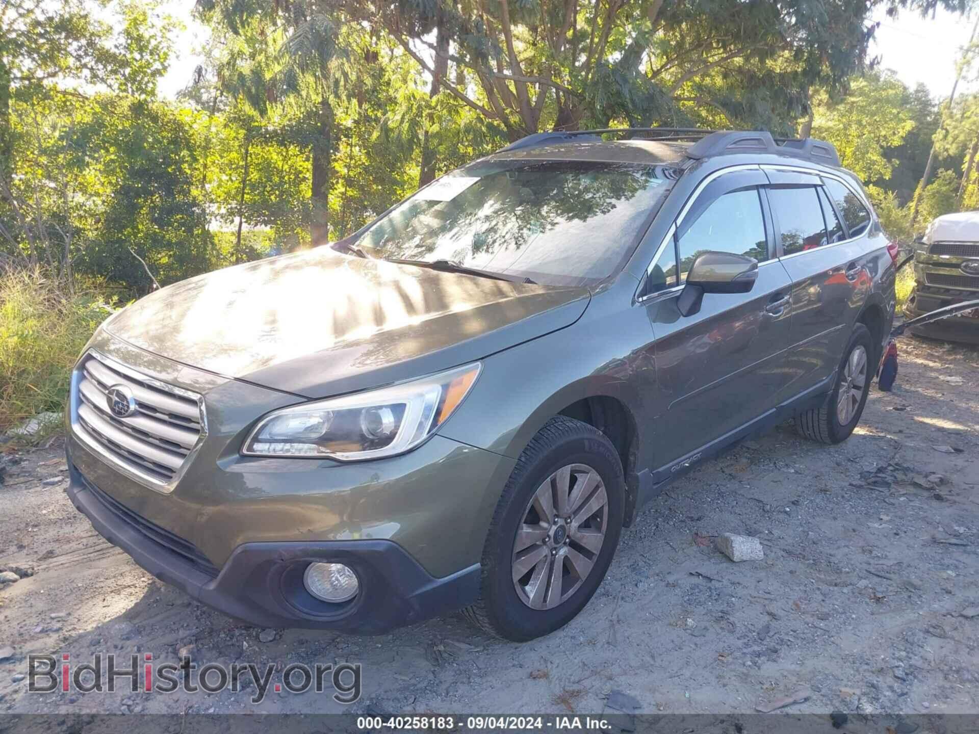 2015 SUBARU OUTBACK - VIN: 4S4BSBFC6F3281305 - Фото 2