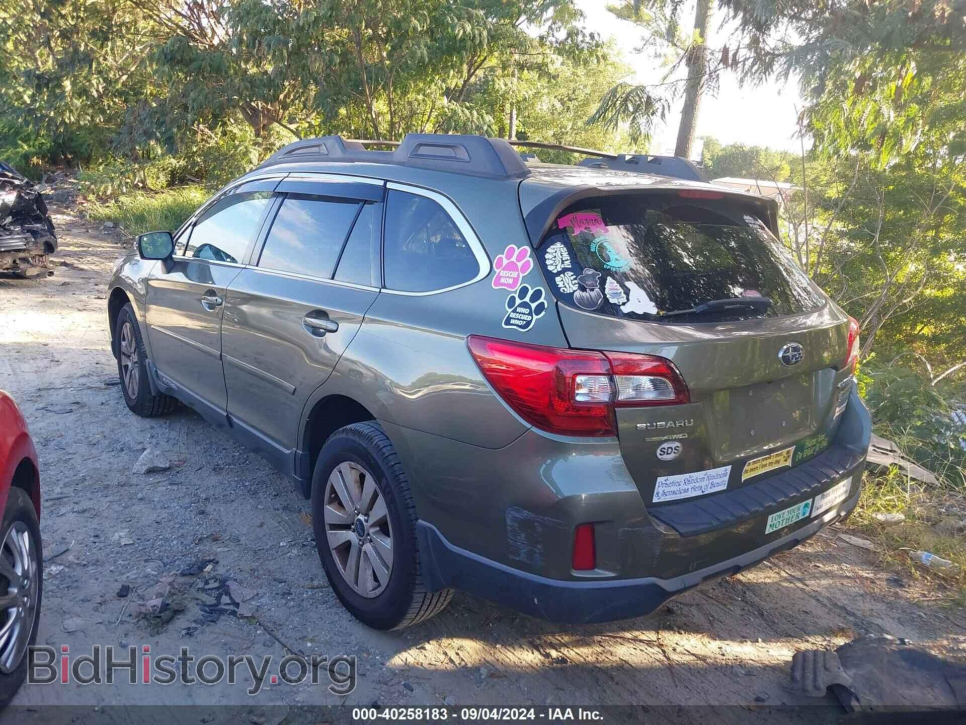 2015 SUBARU OUTBACK - VIN: 4S4BSBFC6F3281305 - Фото 3