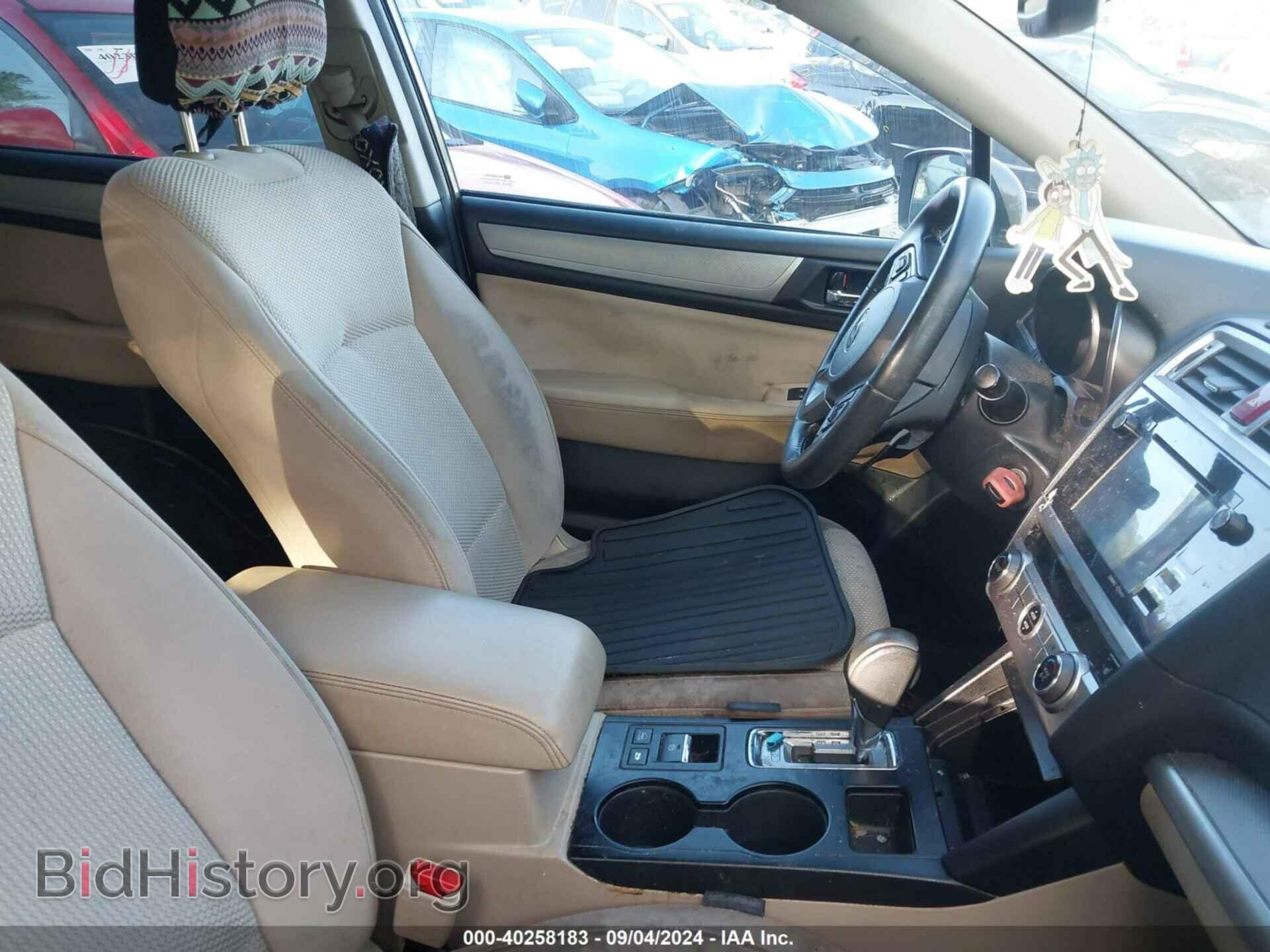 2015 SUBARU OUTBACK - VIN: 4S4BSBFC6F3281305 - Фото 5