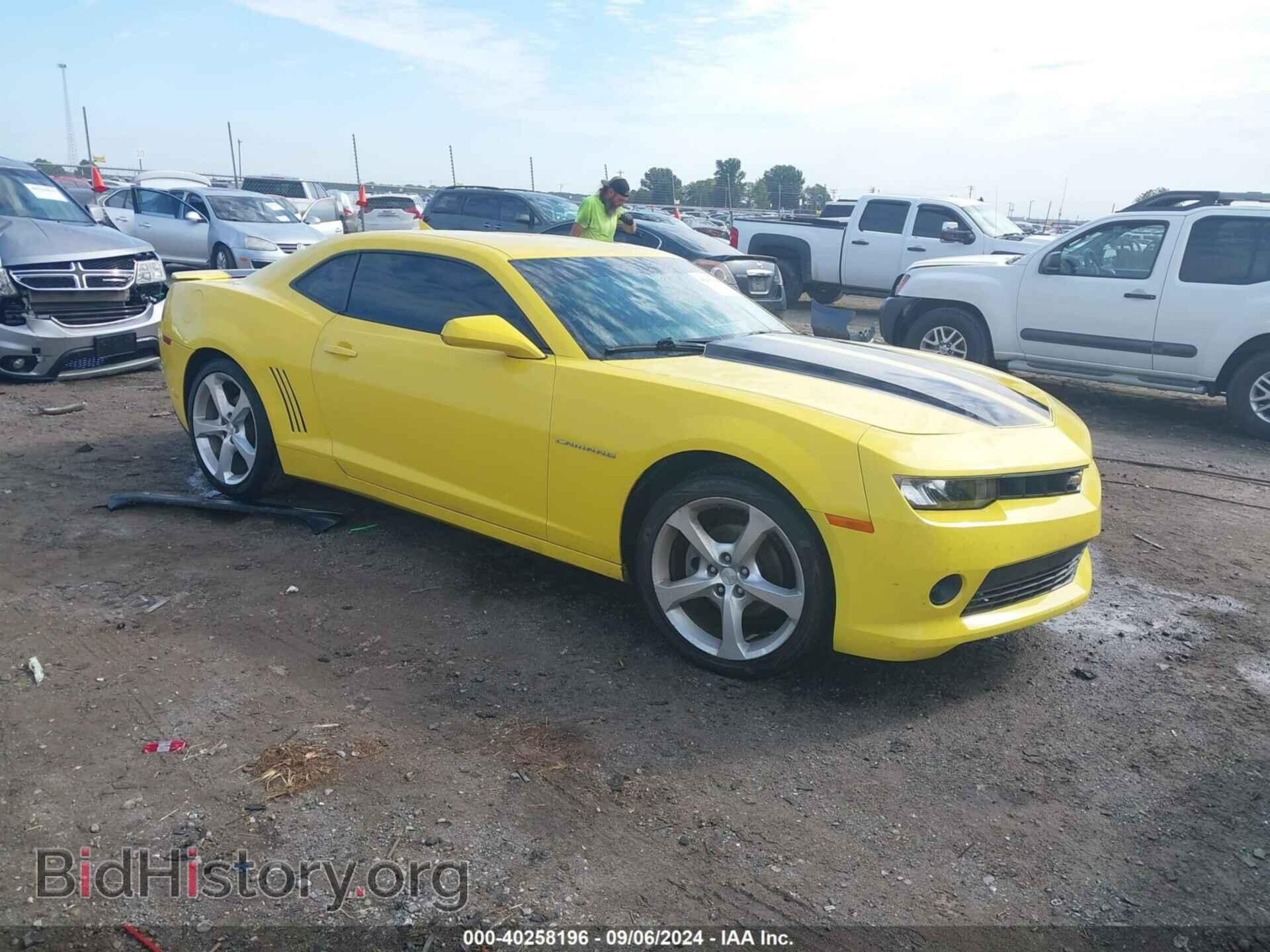 Photo 2G1FD1E30F9298564 - CHEVROLET CAMARO 2015