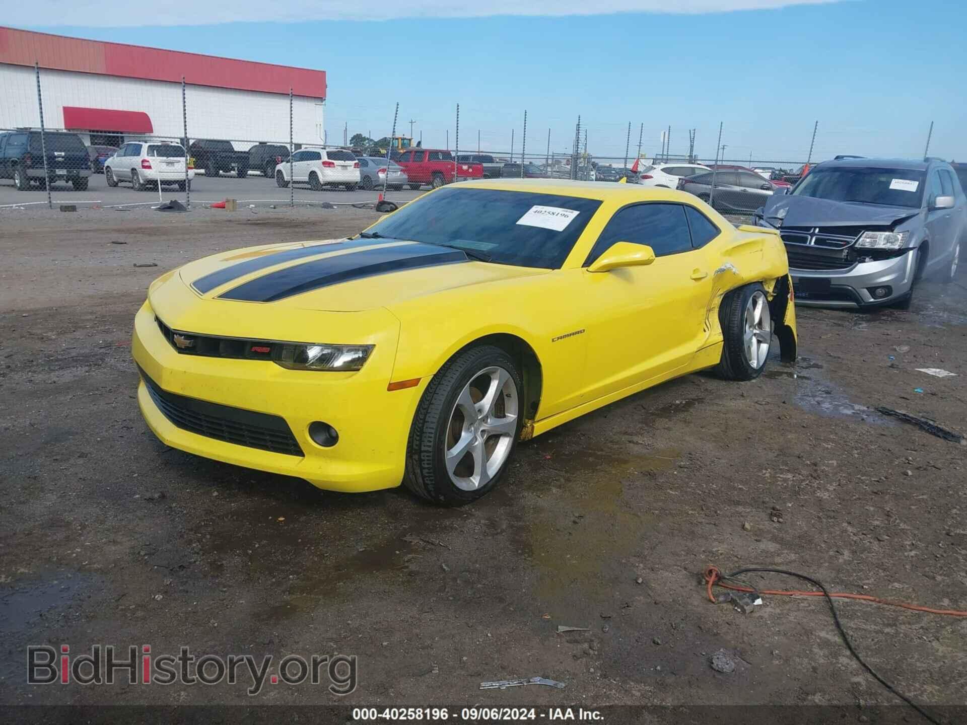 2015 CHEVROLET CAMARO - VIN: 2G1FD1E30F9298564 - Фото 2