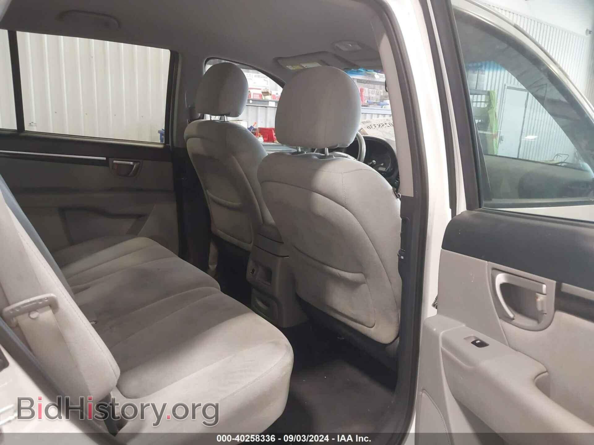 2009 HYUNDAI SANTA FE - VIN: 5NMSG73D49H266937 - Фото 8