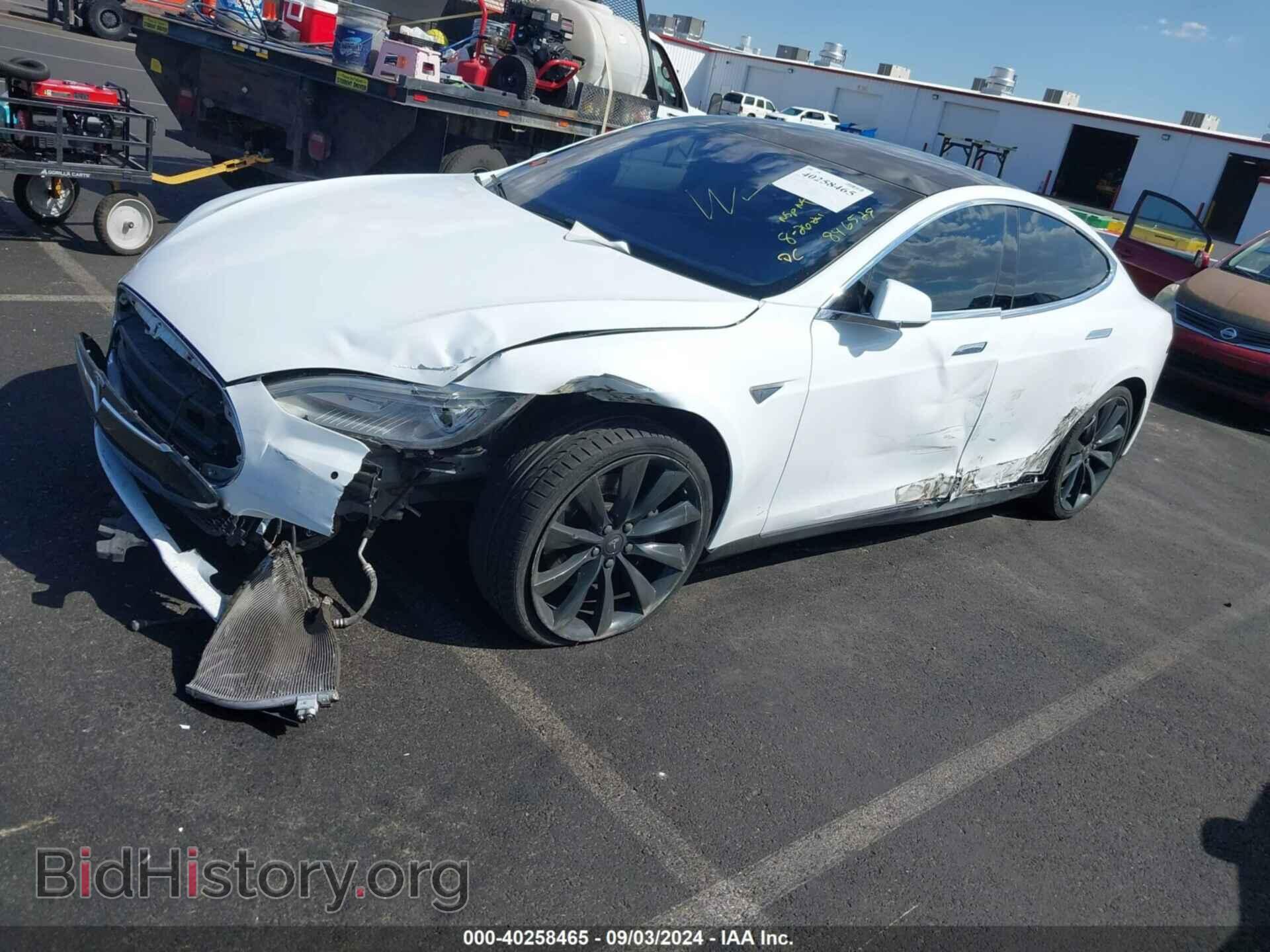 2015 TESLA MODEL S - VIN: 5YJSA1S16FFP72546 - Фото 2