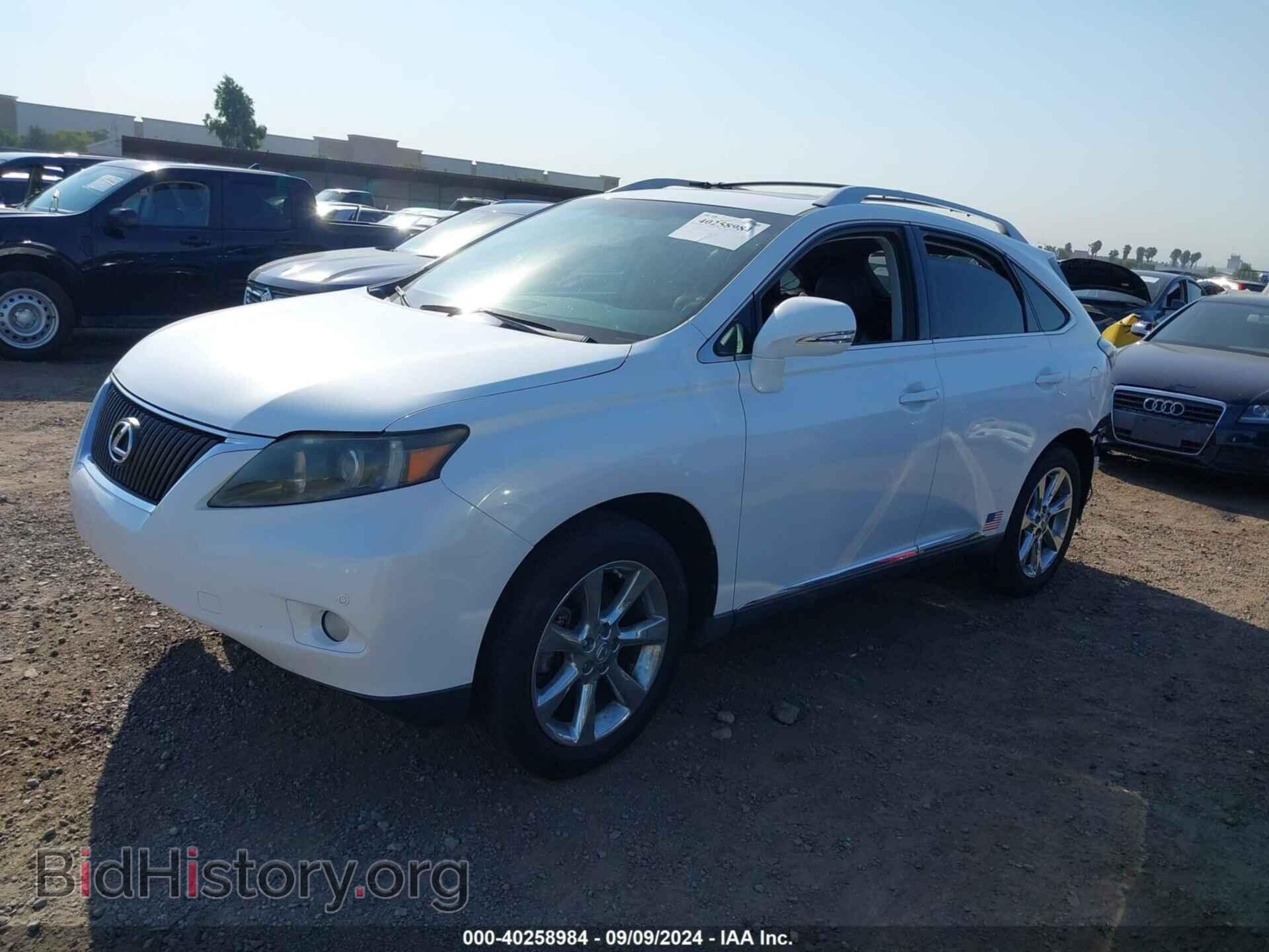 2012 LEXUS RX 350 - VIN: 2T2ZK1BAXCC070124 - Photo 2