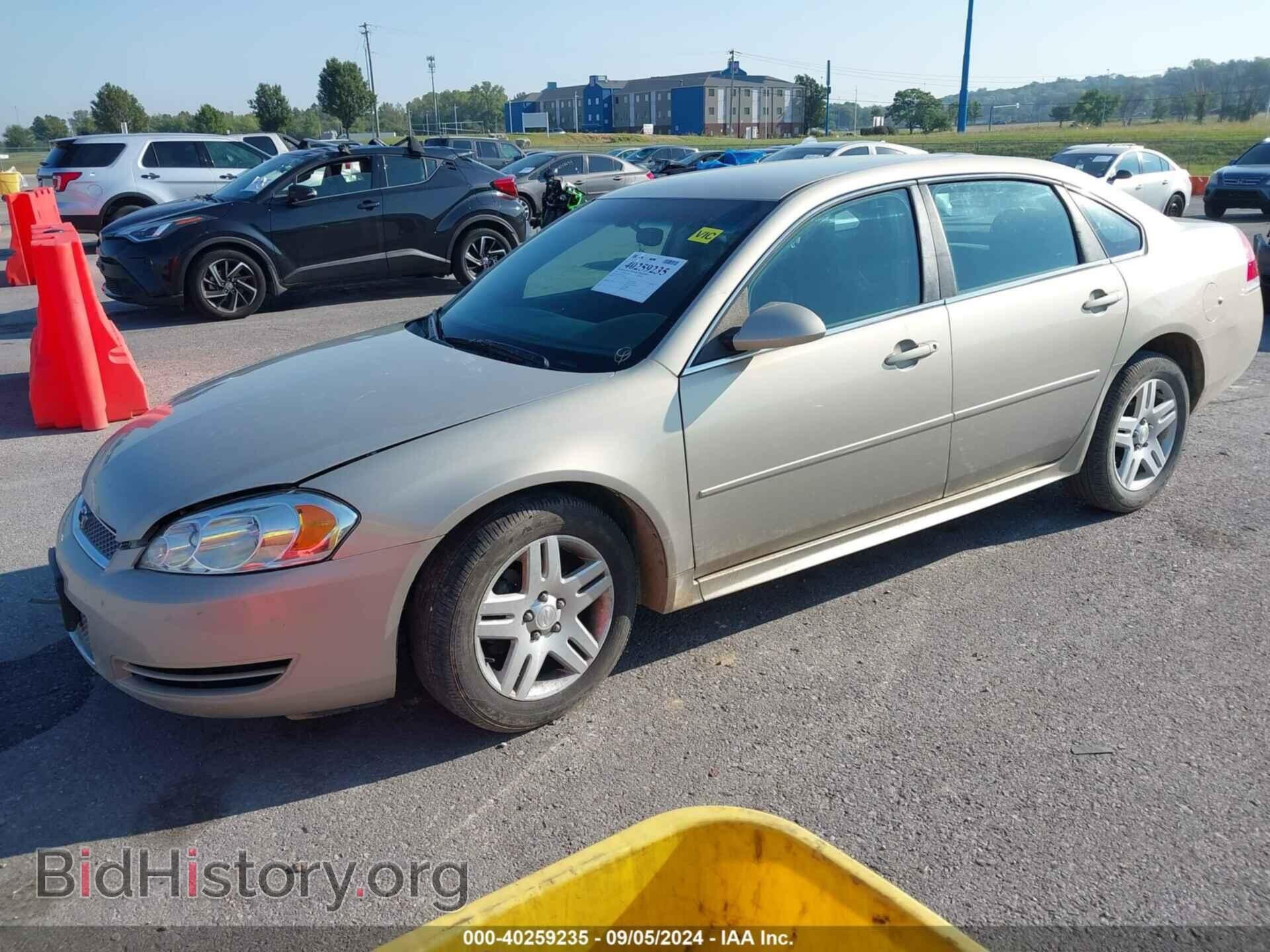 2012 CHEVROLET IMPALA - VIN: 2G1WG5E33C1214522 - Фото 2