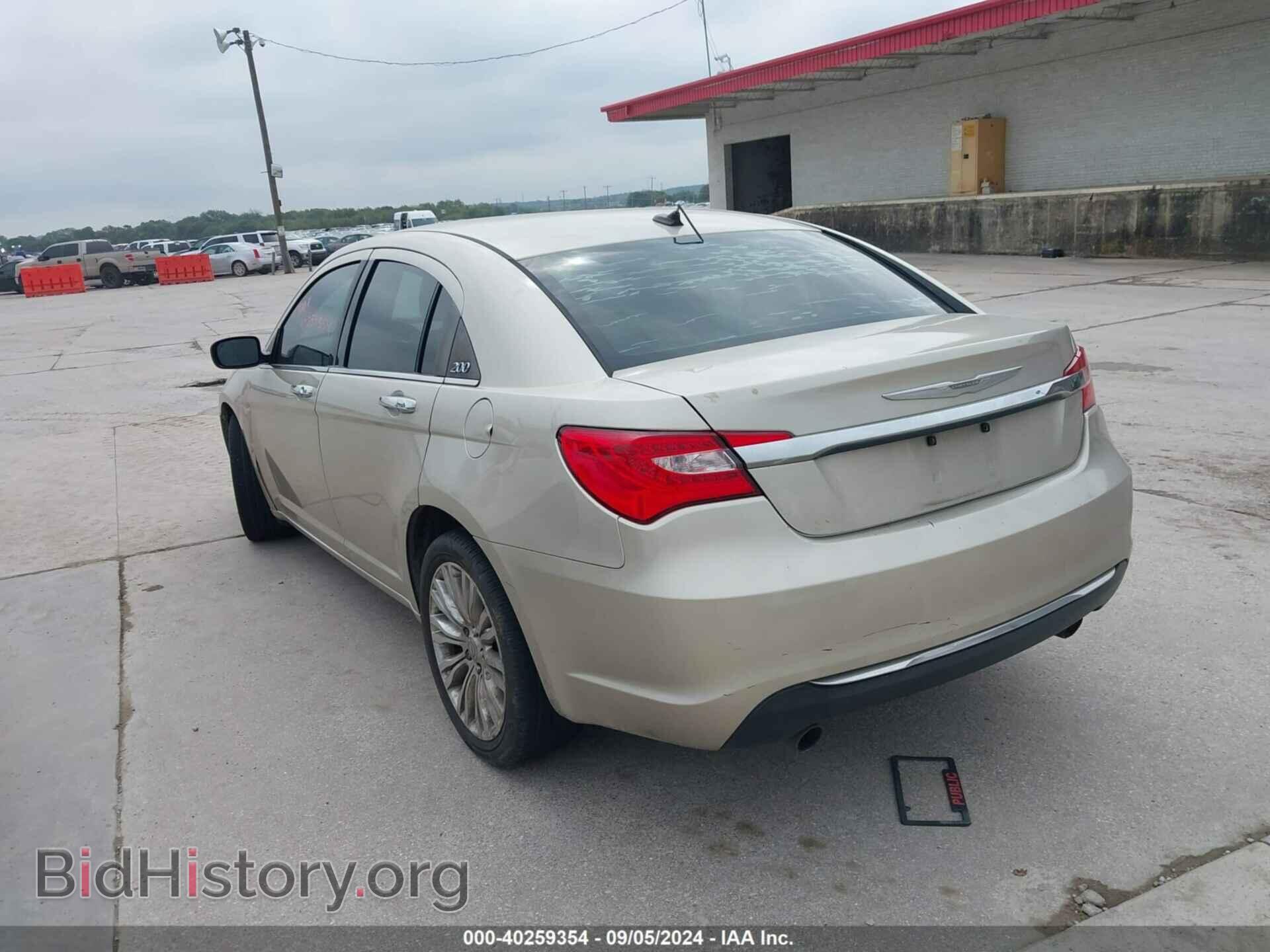 2013 CHRYSLER 200 - VIN: 1C3CCBCG9DN660544 - Фото 3