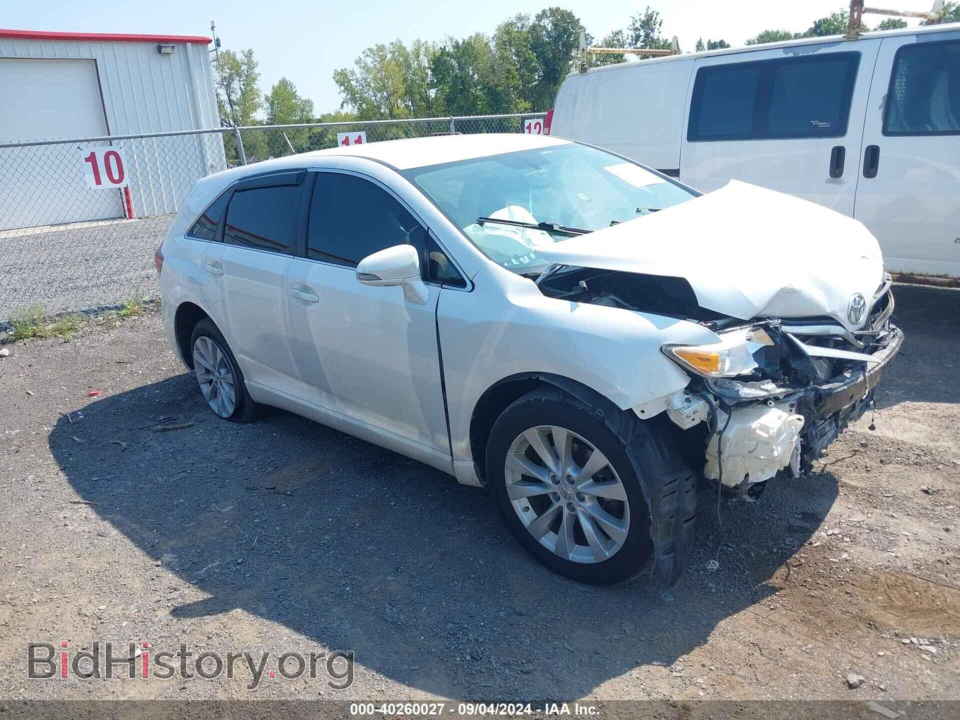 Photo 4T3ZA3BB3EU083768 - TOYOTA VENZA 2014