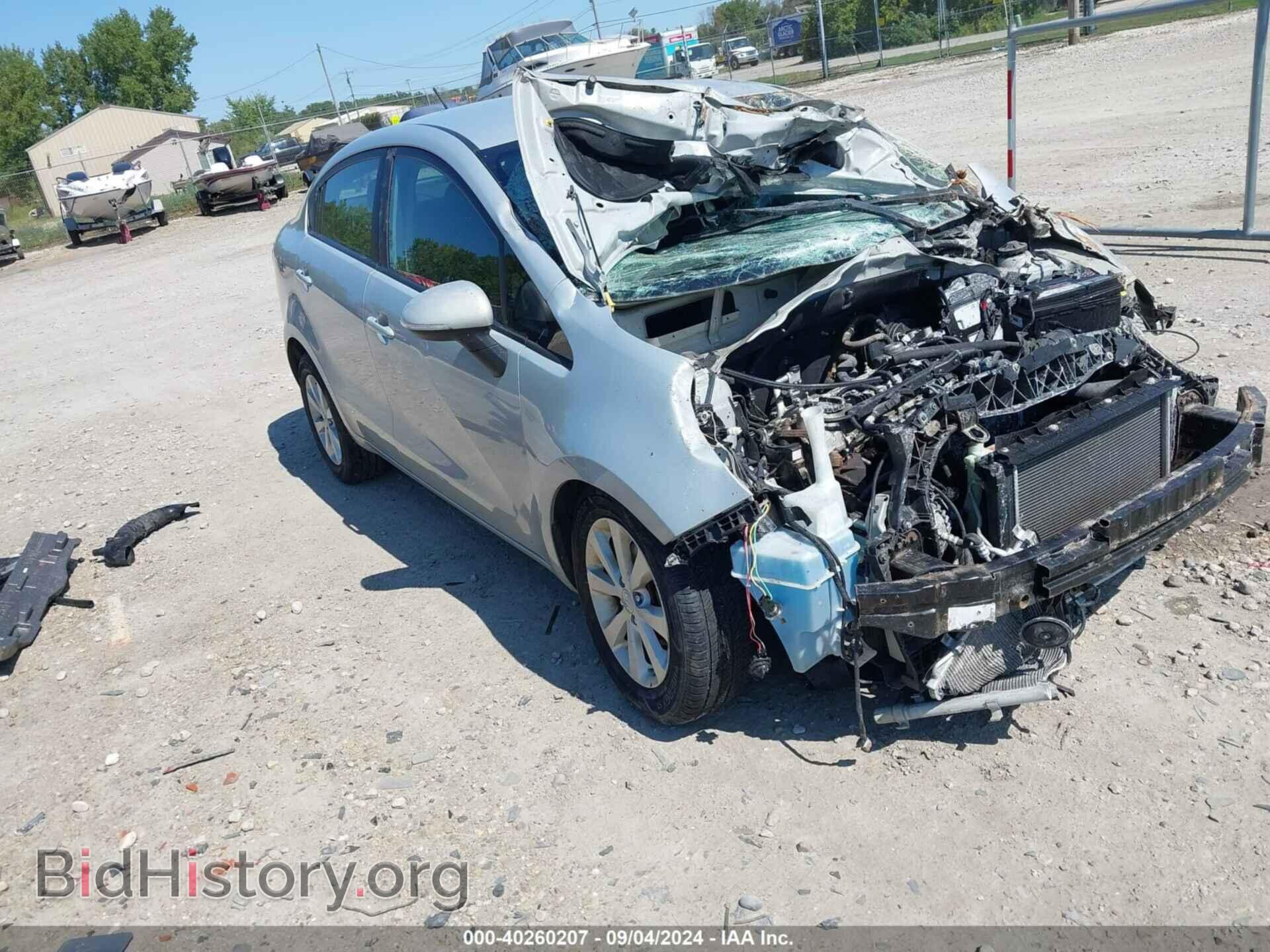 Фотография KNADN4A36D6178689 - KIA RIO 2013