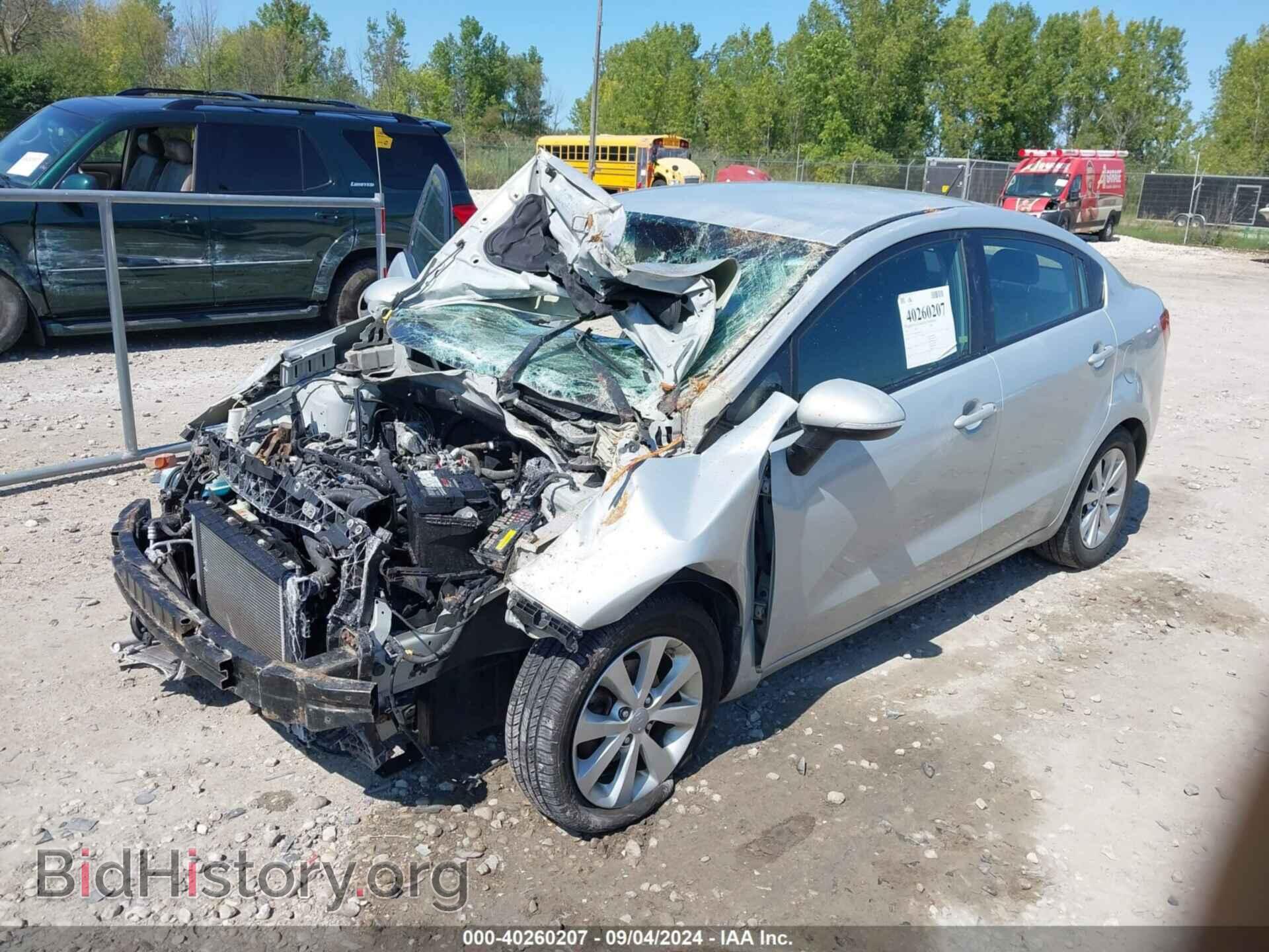 2013 KIA RIO - VIN: KNADN4A36D6178689 - Фото 2