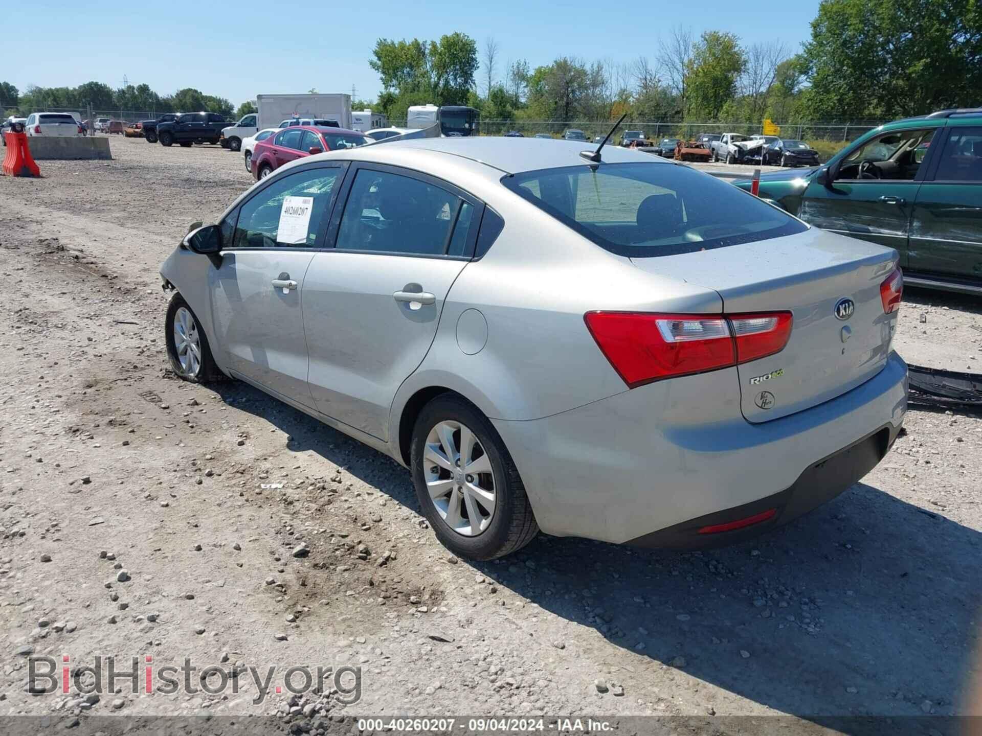 2013 KIA RIO - VIN: KNADN4A36D6178689 - Фото 3