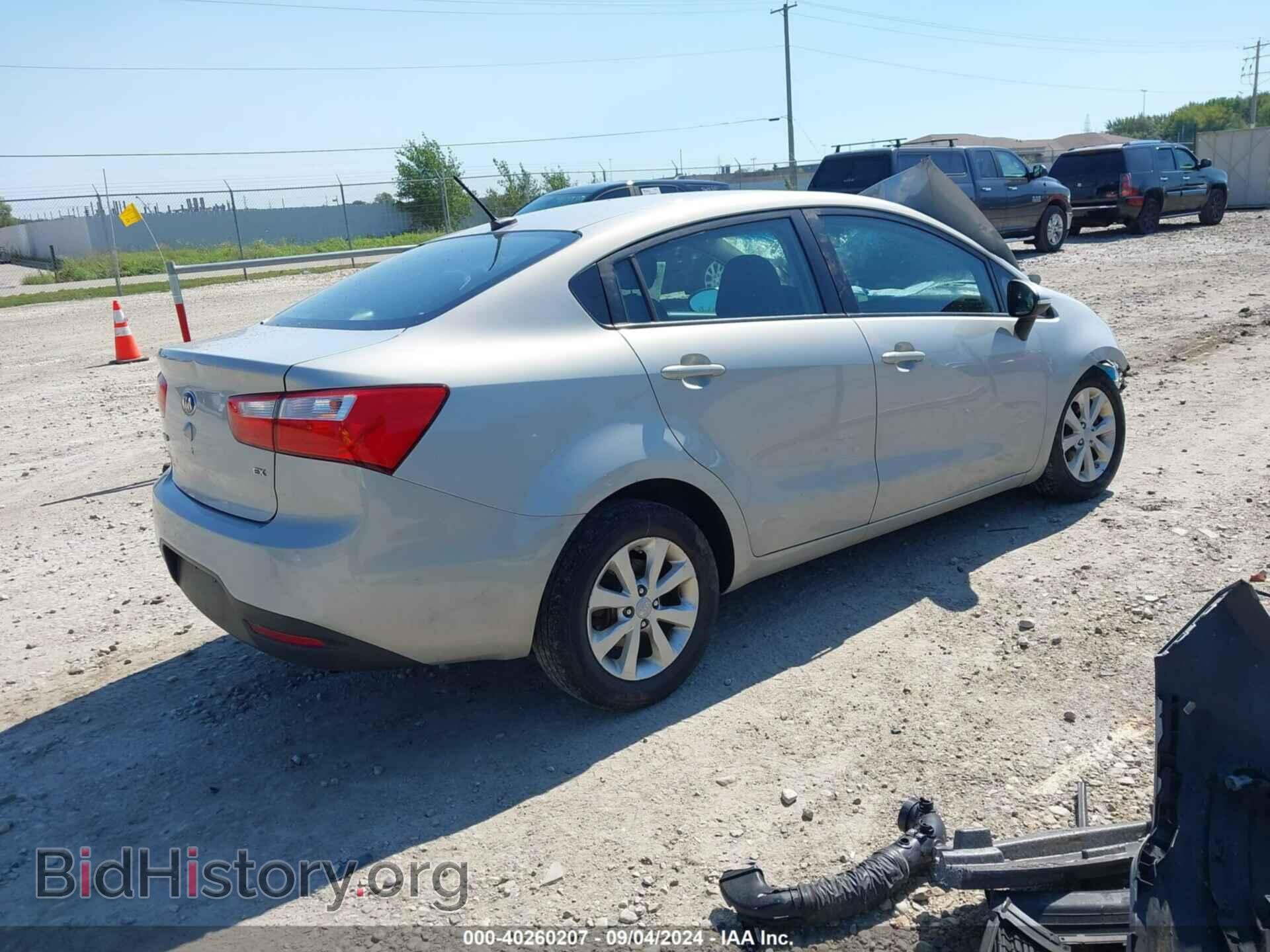 2013 KIA RIO - VIN: KNADN4A36D6178689 - Фото 4