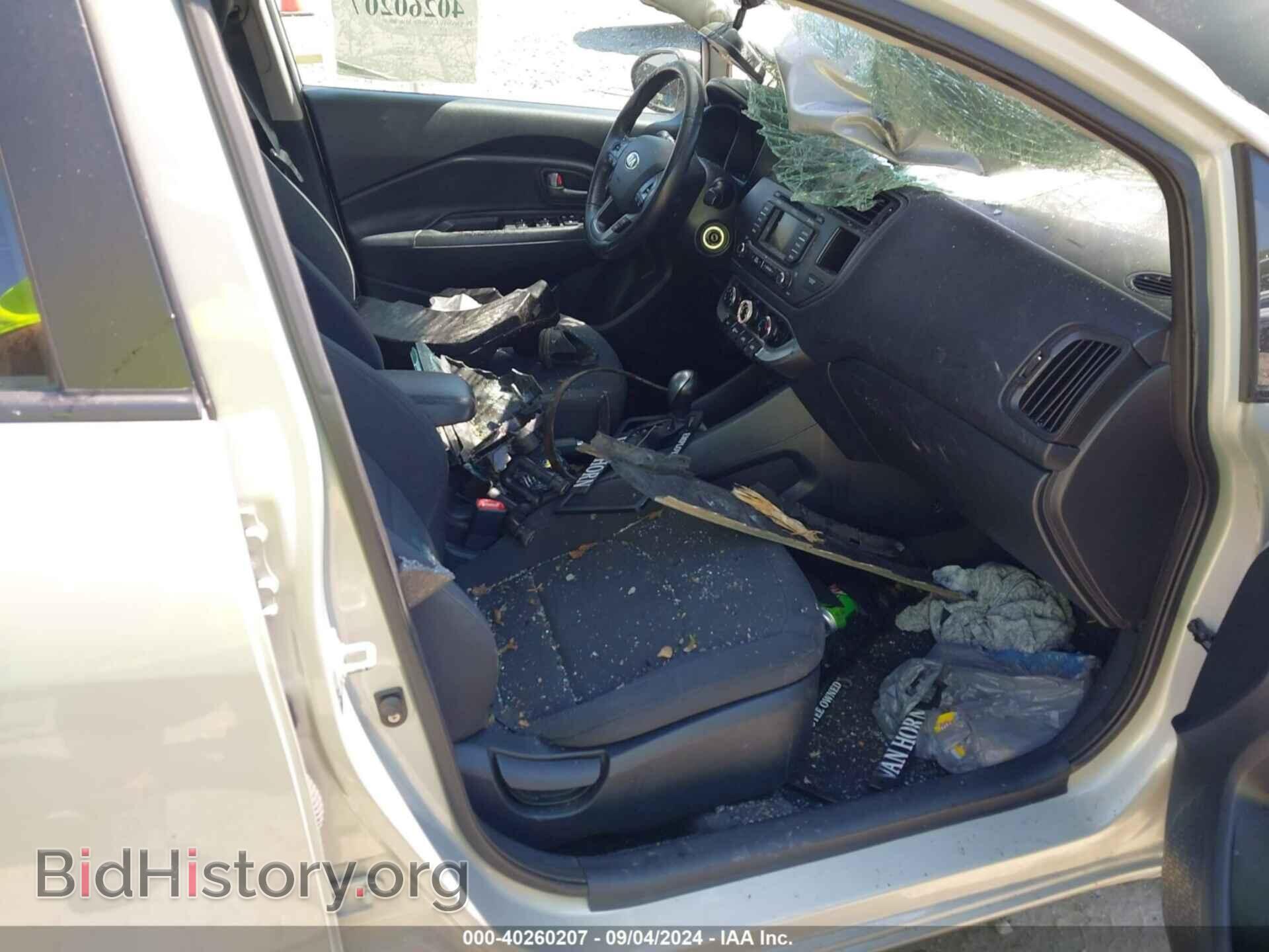 2013 KIA RIO - VIN: KNADN4A36D6178689 - Фото 5