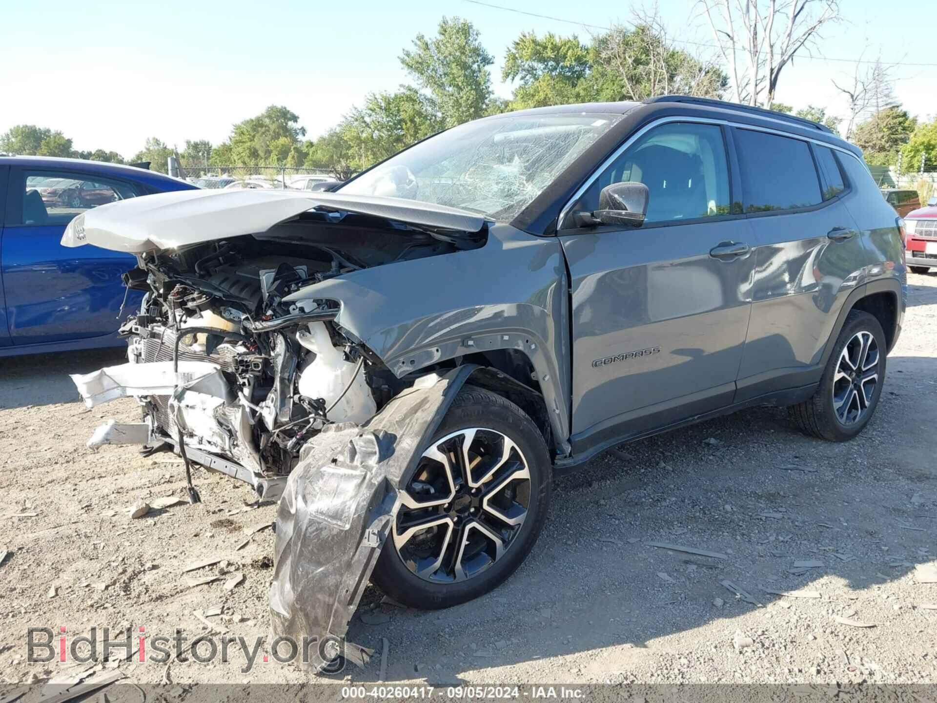 2022 JEEP COMPASS - VIN: 3C4NJDCB4NT221506 - Фото 2