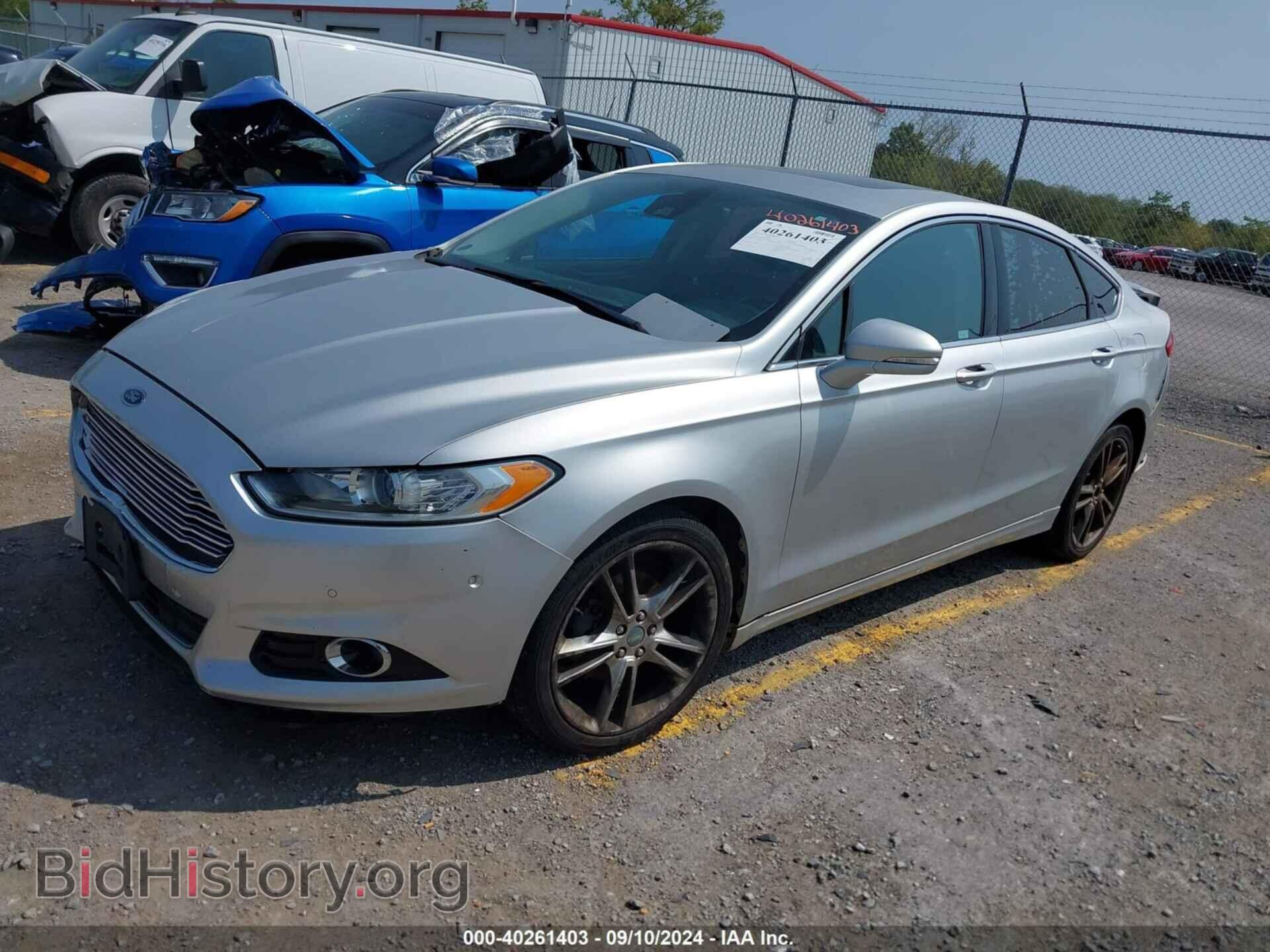 2013 FORD FUSION - VIN: 3FA6P0D94DR254661 - Фото 2