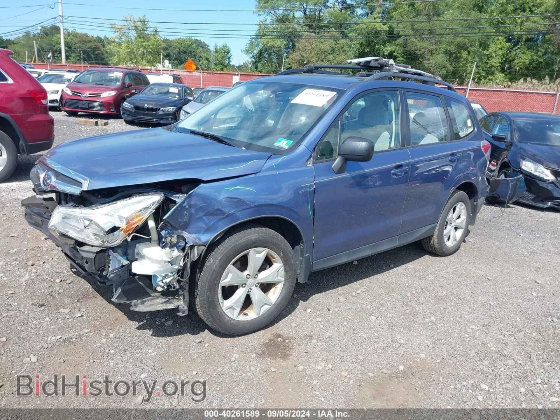 2016 SUBARU FORESTER - VIN: JF2SJABC1GH410872 - Фото 2