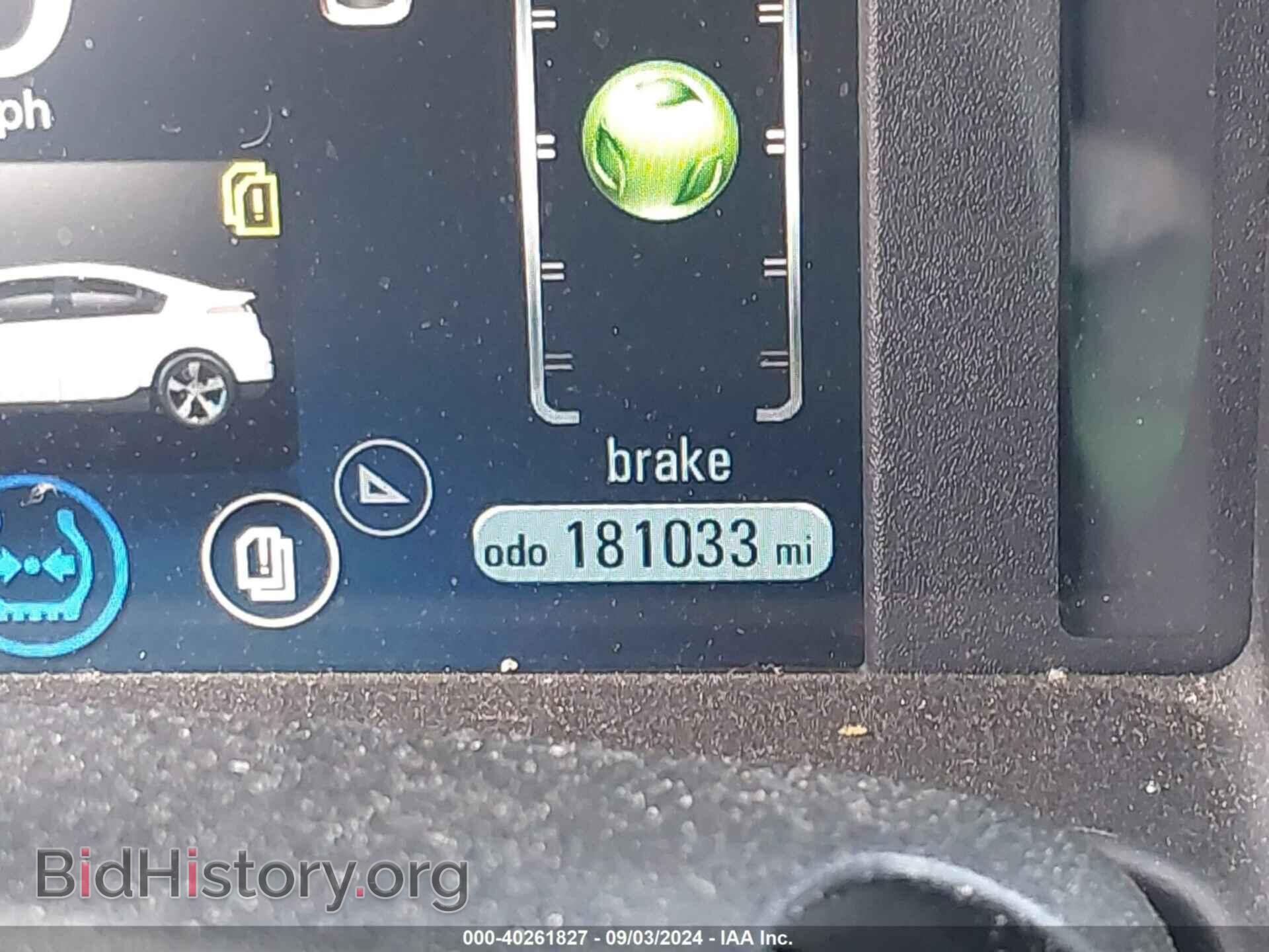 2011 CHEVROLET VOLT - VIN: 1G1RD6E49BU101889 - Фото 13