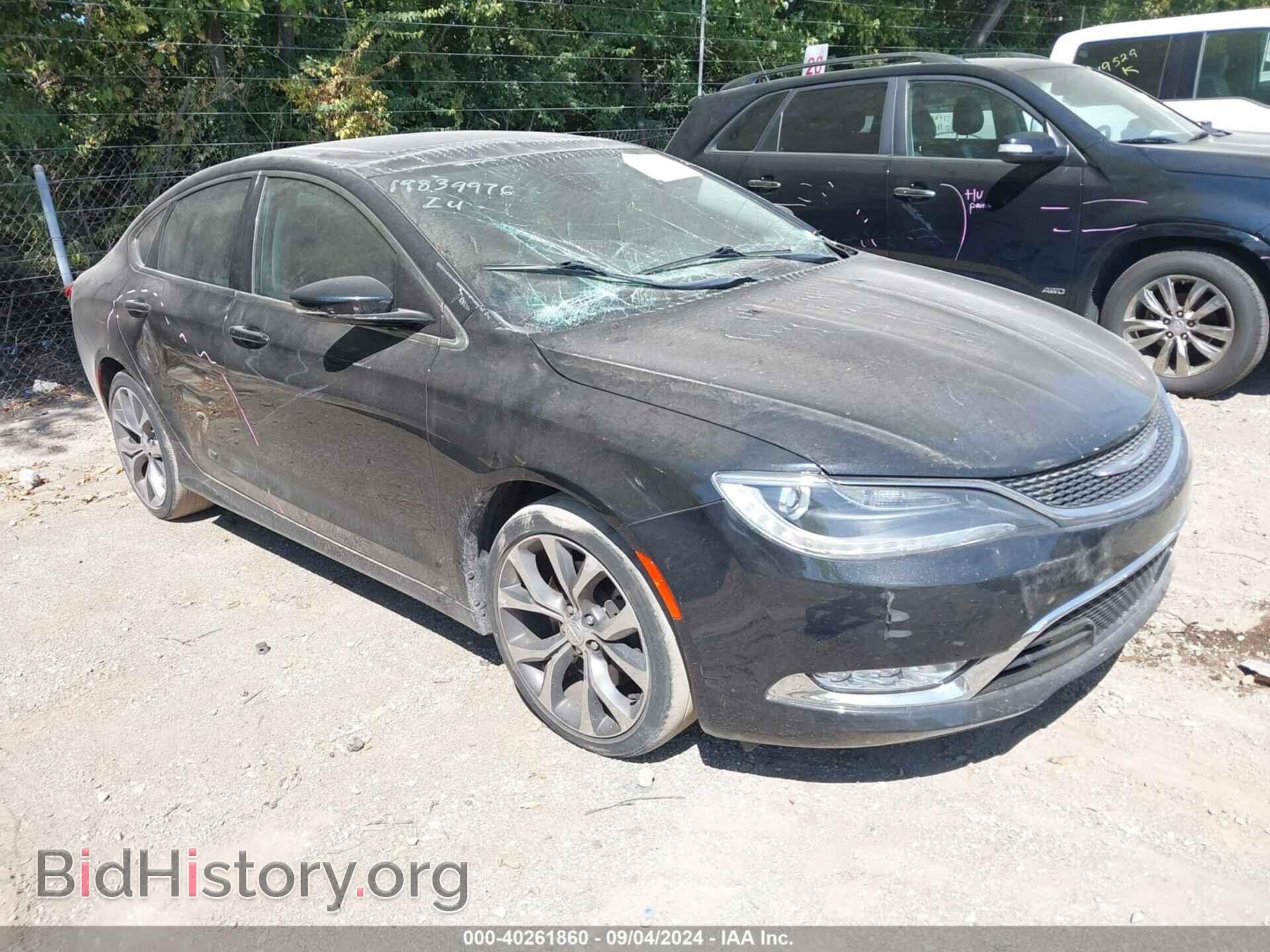 Фотография 1C3CCCCB3GN108309 - CHRYSLER 200 2016