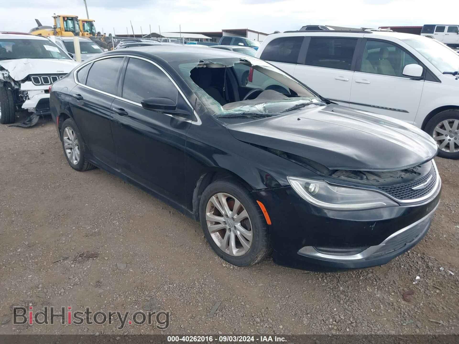 Фотография 1C3CCCAB7FN705271 - CHRYSLER 200 2015
