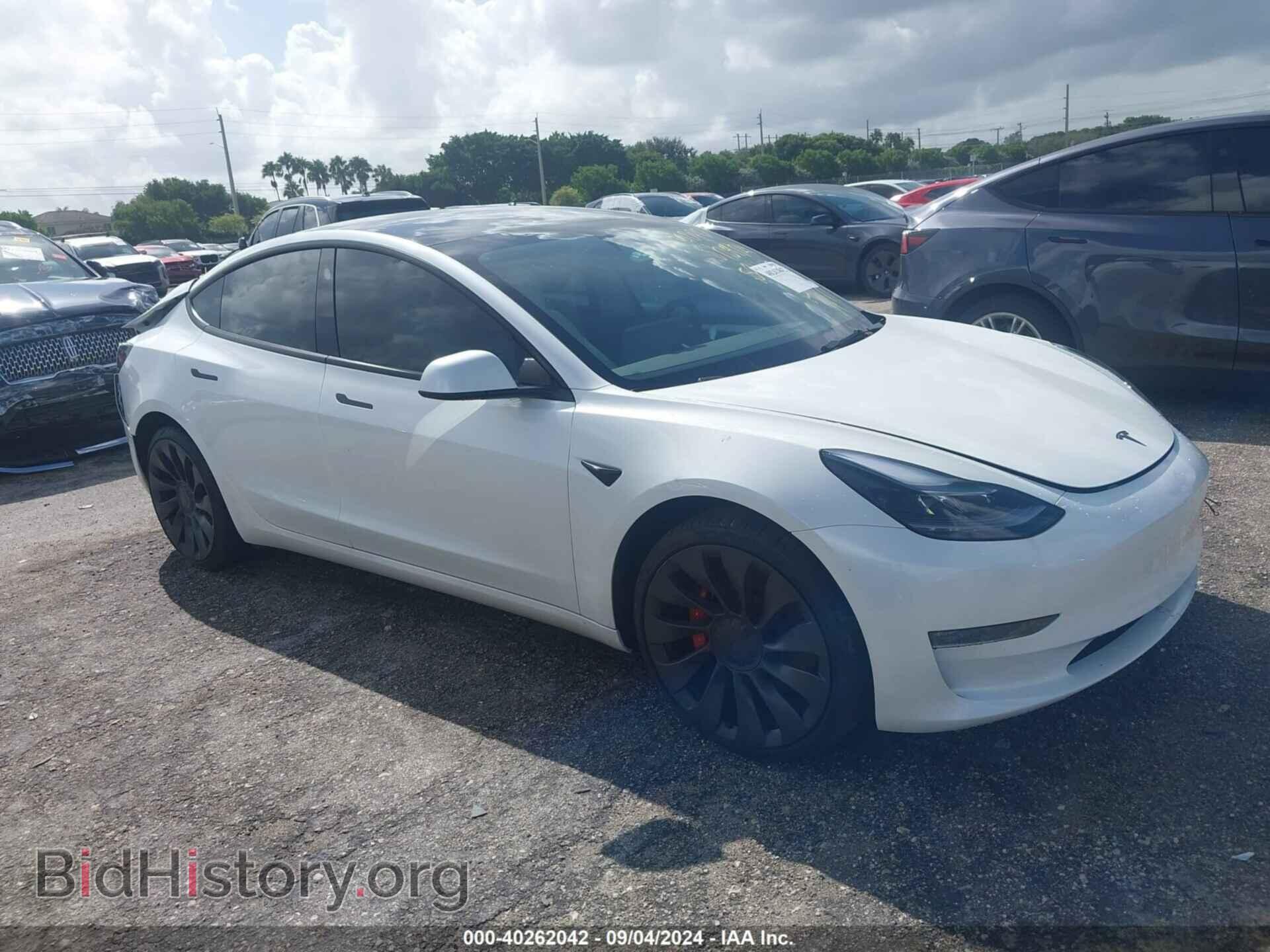 Photo 5YJ3E1EC2PF594612 - TESLA MODEL 3 2023
