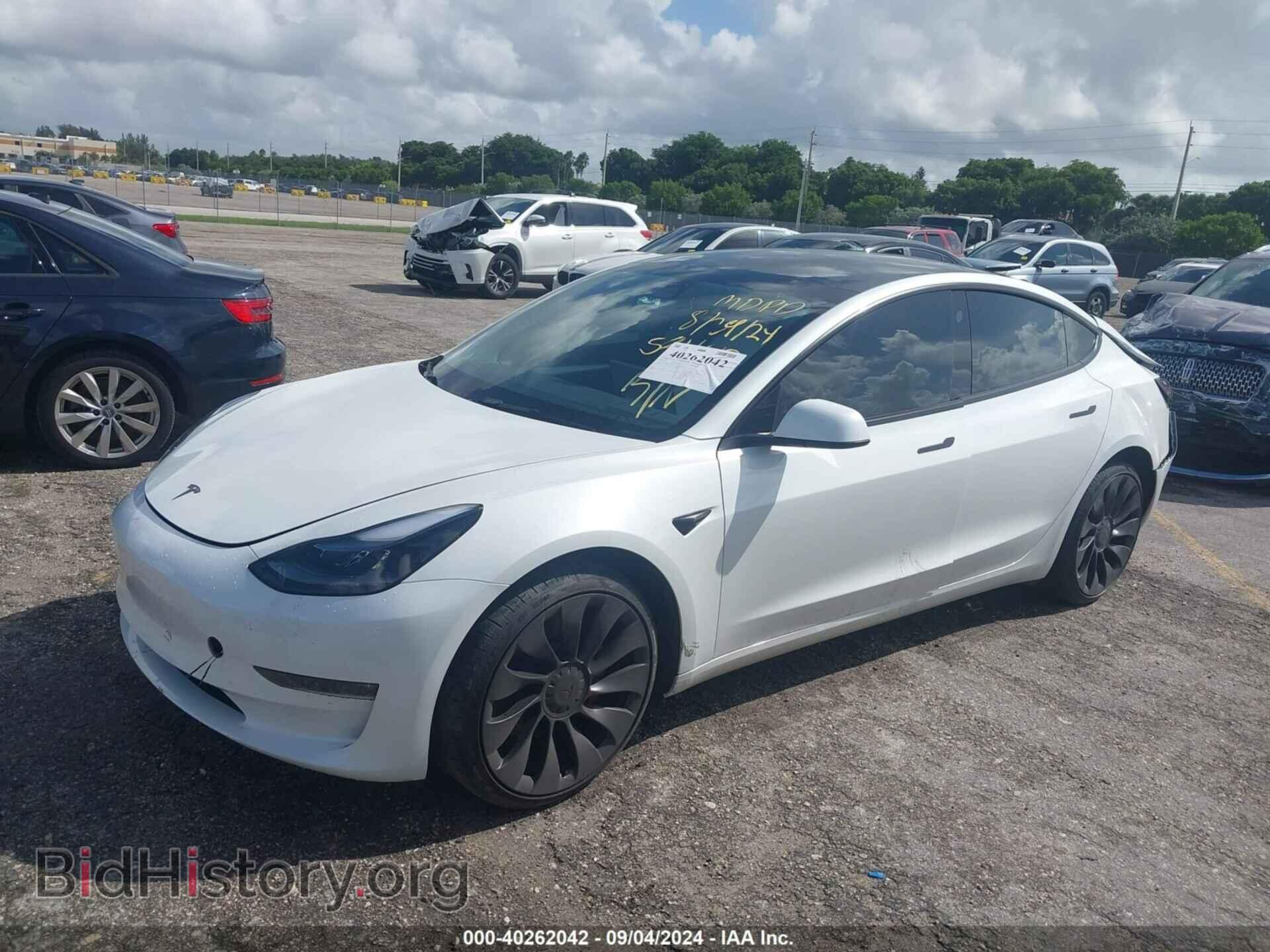 2023 TESLA MODEL 3 - VIN: 5YJ3E1EC2PF594612 - Фото 2