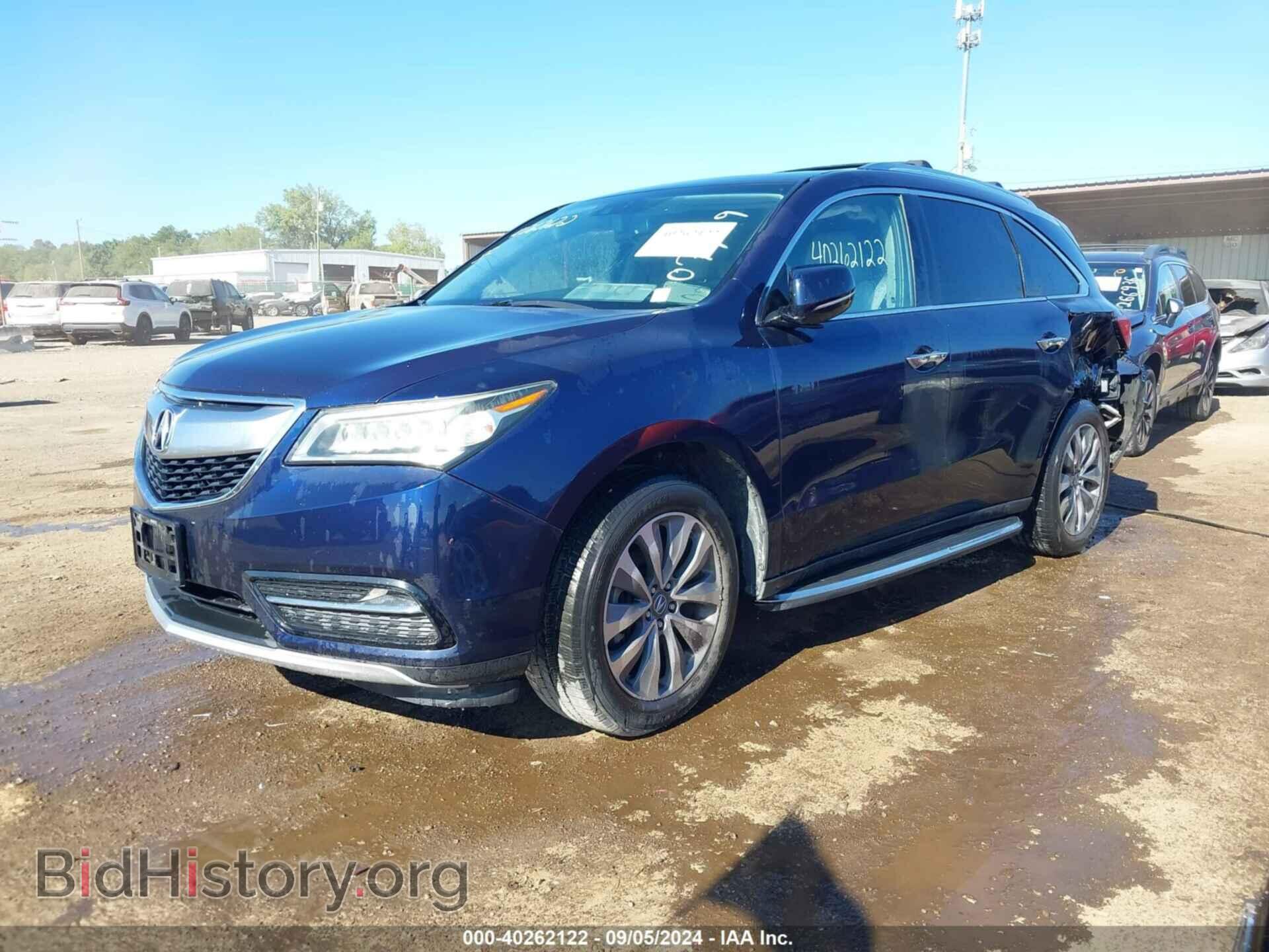 2015 ACURA MDX - VIN: 5FRYD4H4XFB007729 - Фото 2