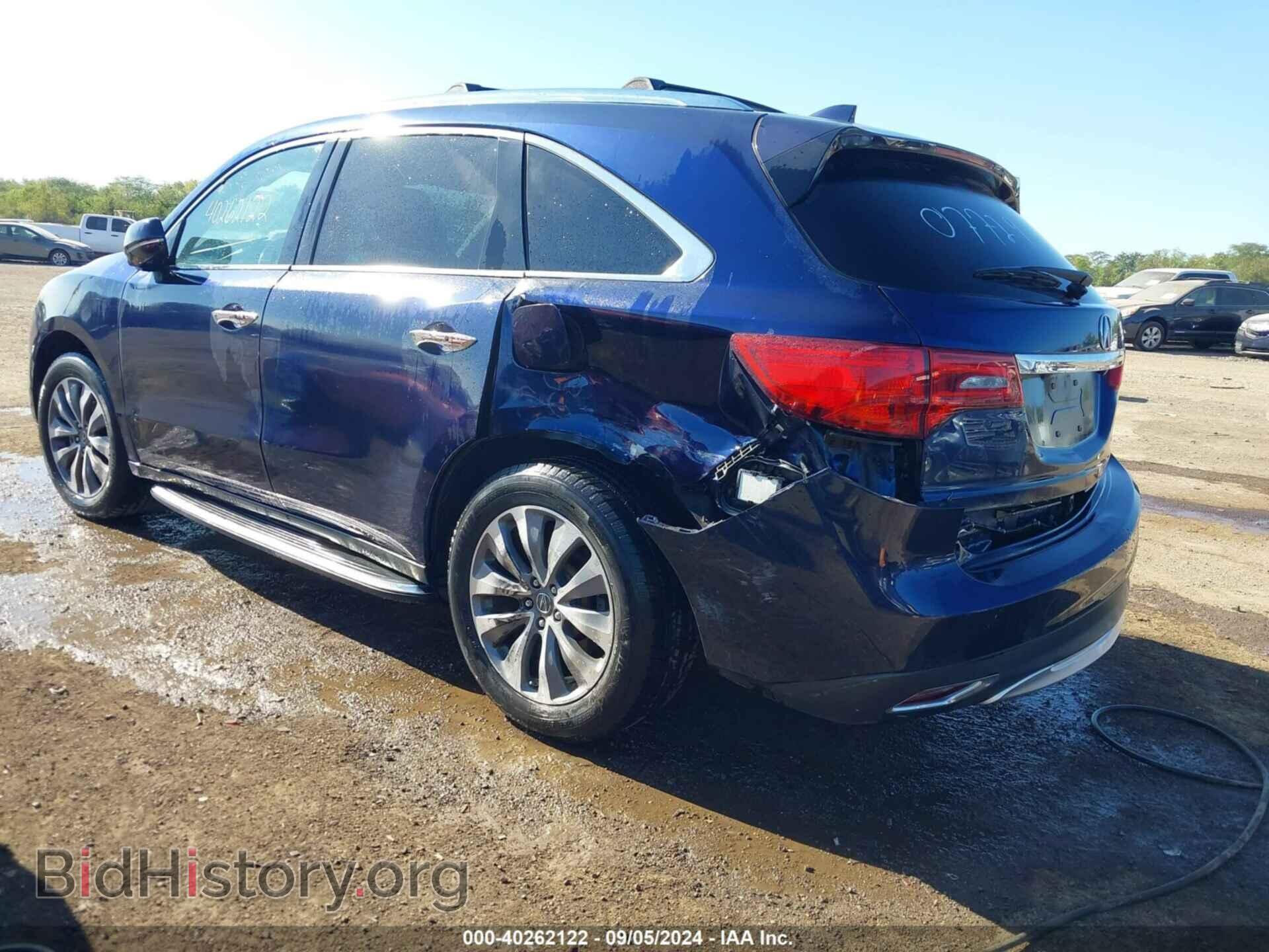 2015 ACURA MDX - VIN: 5FRYD4H4XFB007729 - Фото 3